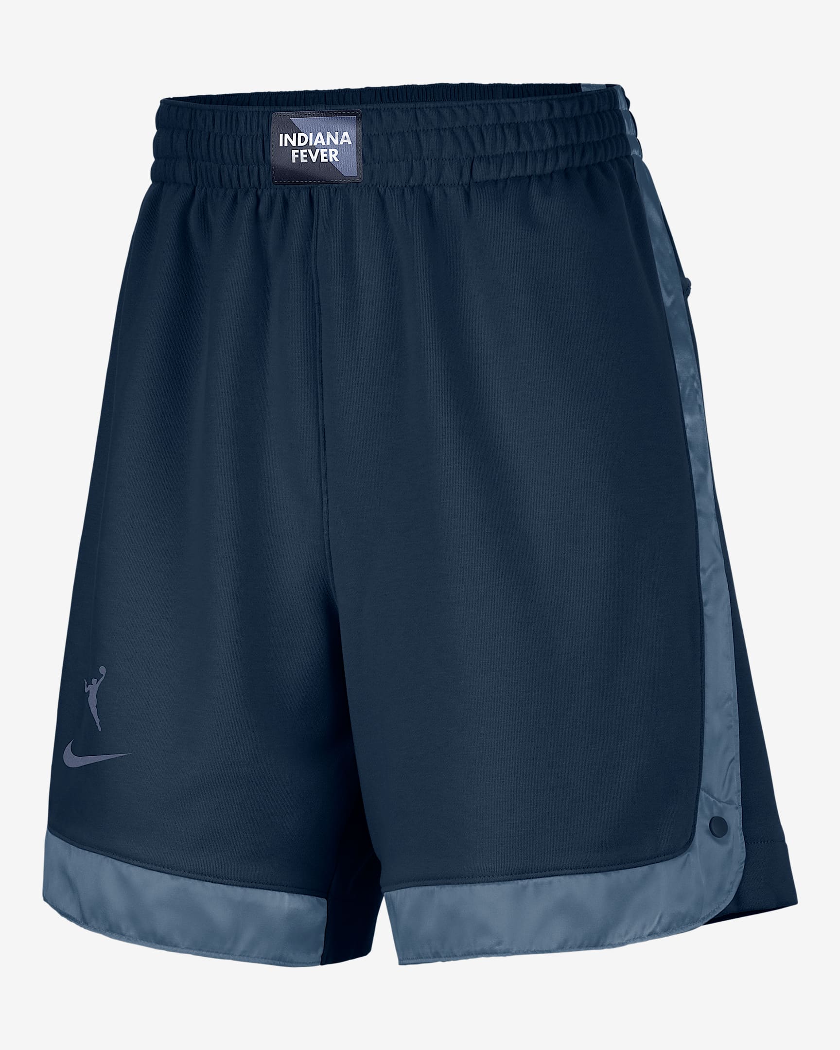 Indiana Fever Women's Nike WNBA Fleece Shorts - College Navy/Diffused Blue/Diffused Blue