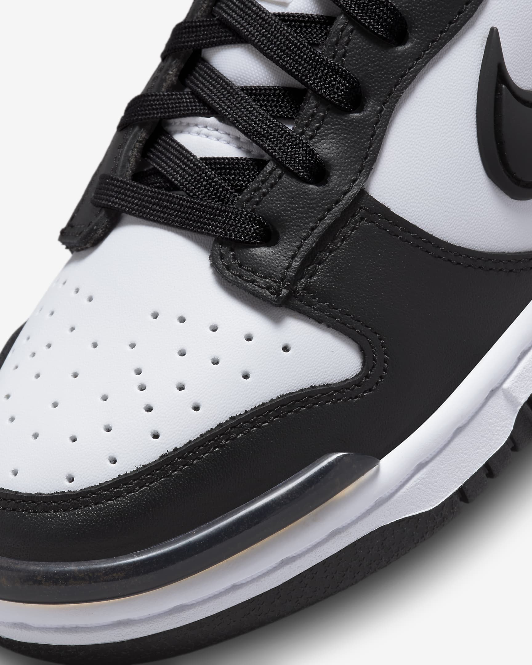 Chaussure Nike Dunk Low Twist pour femme - Noir/Noir/Blanc