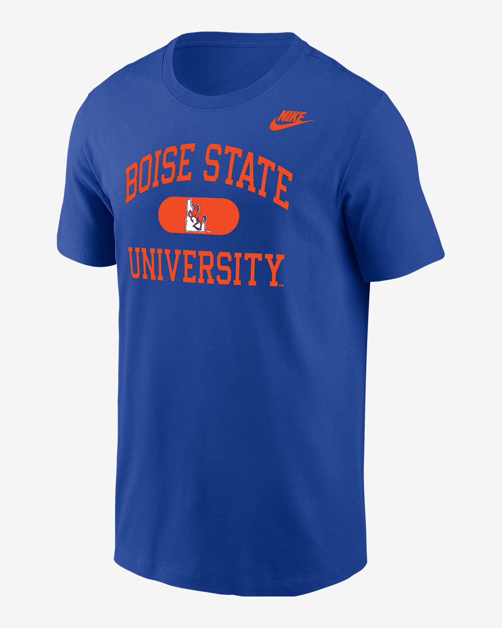 Boise State Men's Nike College T-Shirt - Game Royal