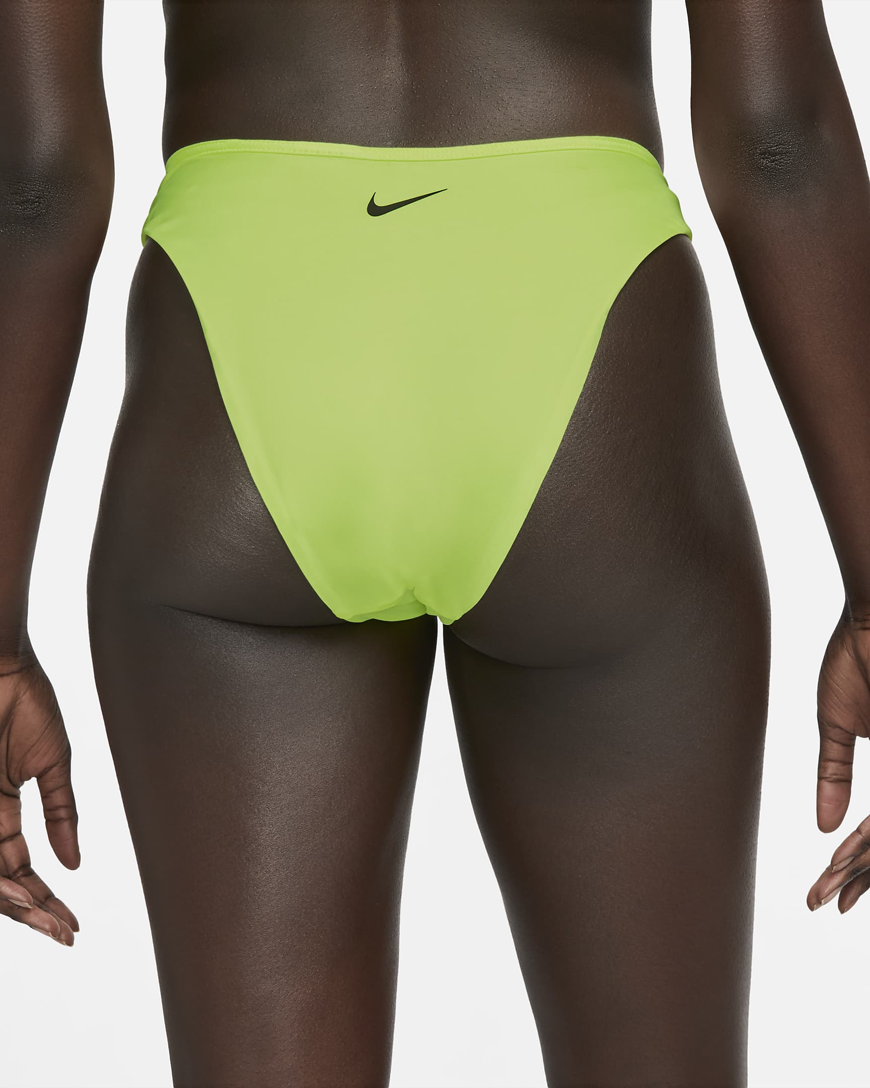 Parte inferior de traje de baño estilo Sling para mujer Nike Essential - Volt resplandor