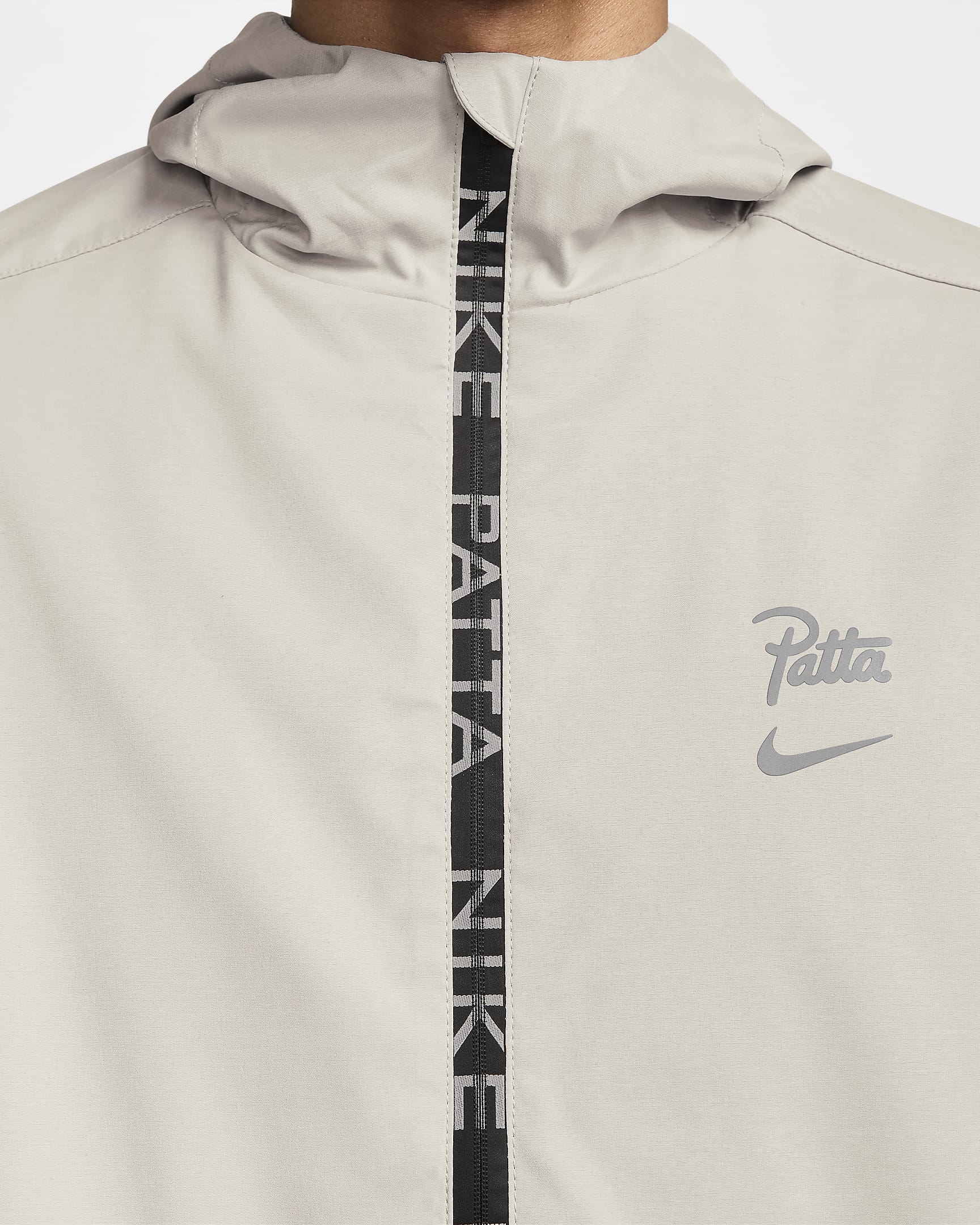 Nike x Patta Running Team Men's Full-Zip Jacket - Sand Drift/Cream II