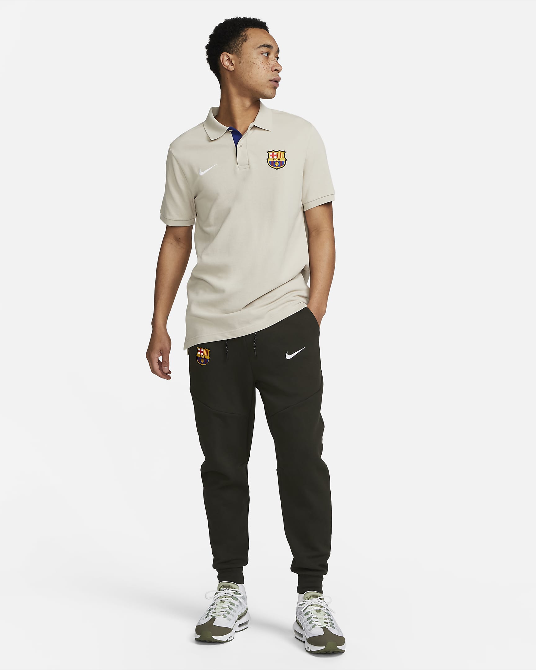 F.C. Barcelona Tech Fleece Men's Nike Joggers. Nike BG