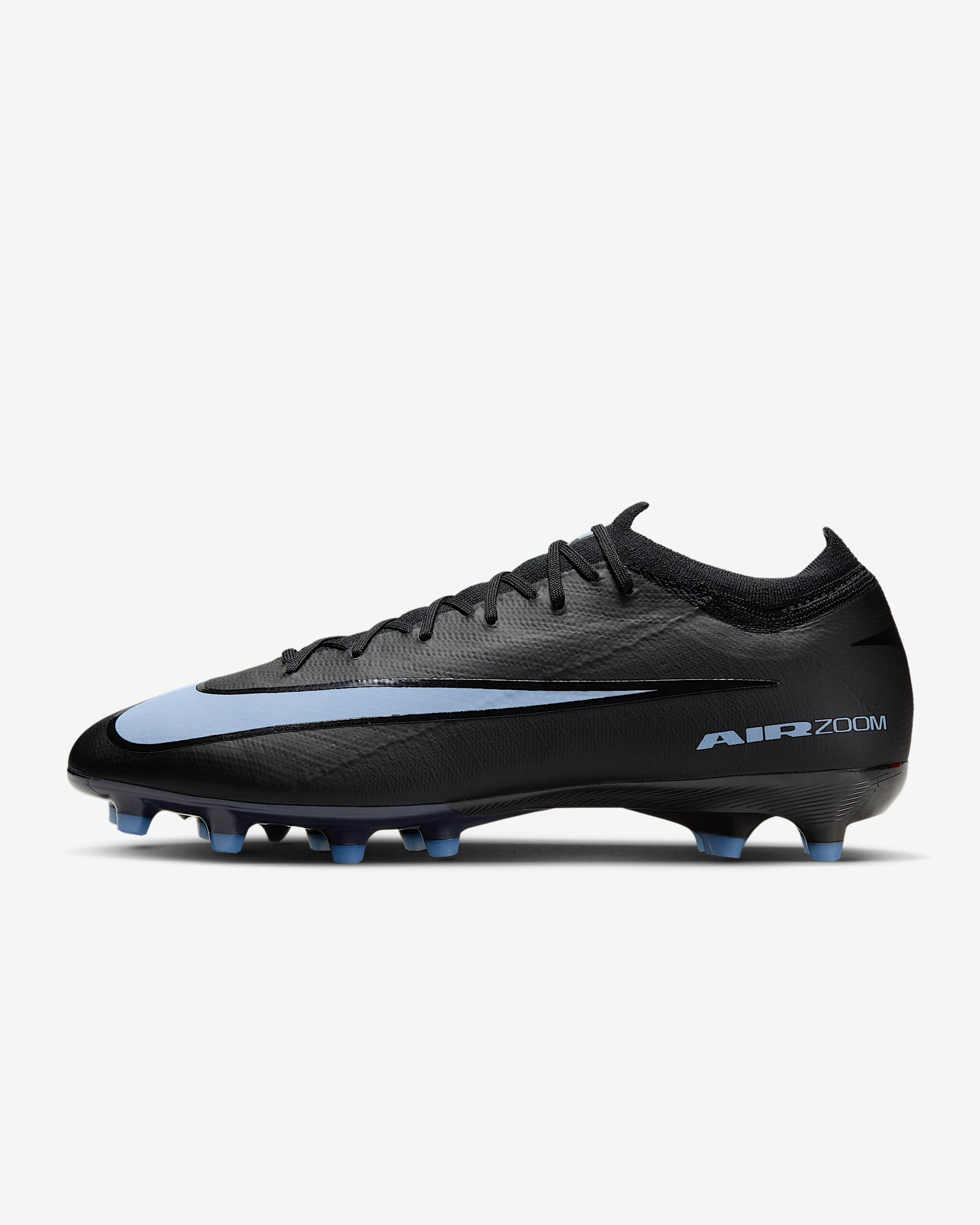 Nike Mercurial Vapor 16 Pro Artificial-Grass Low-Top Soccer Cleats - Black/Ice Blue