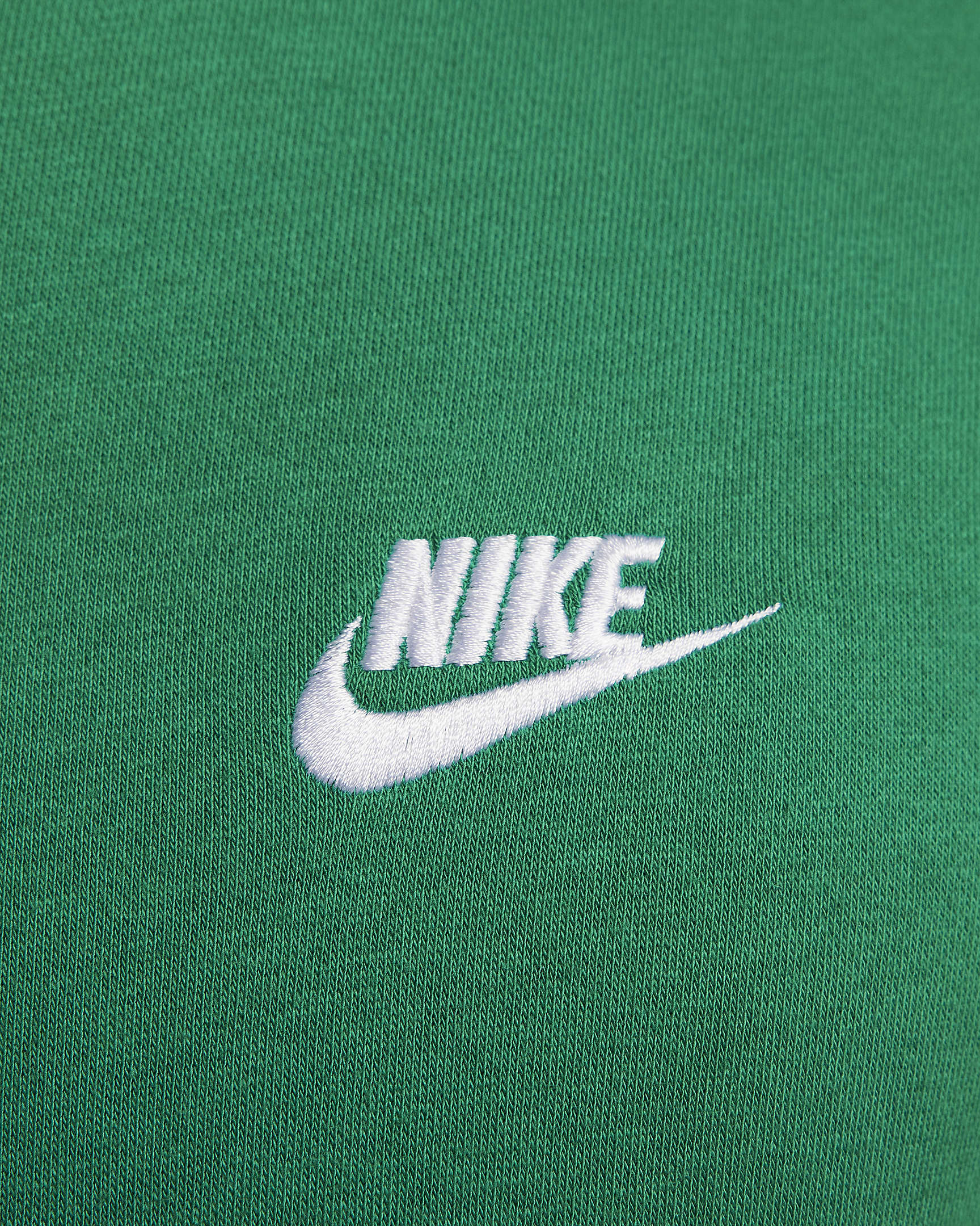 Nike Sportswear Club Fleece Pullover Hoodie - Malachite/Malachite/White