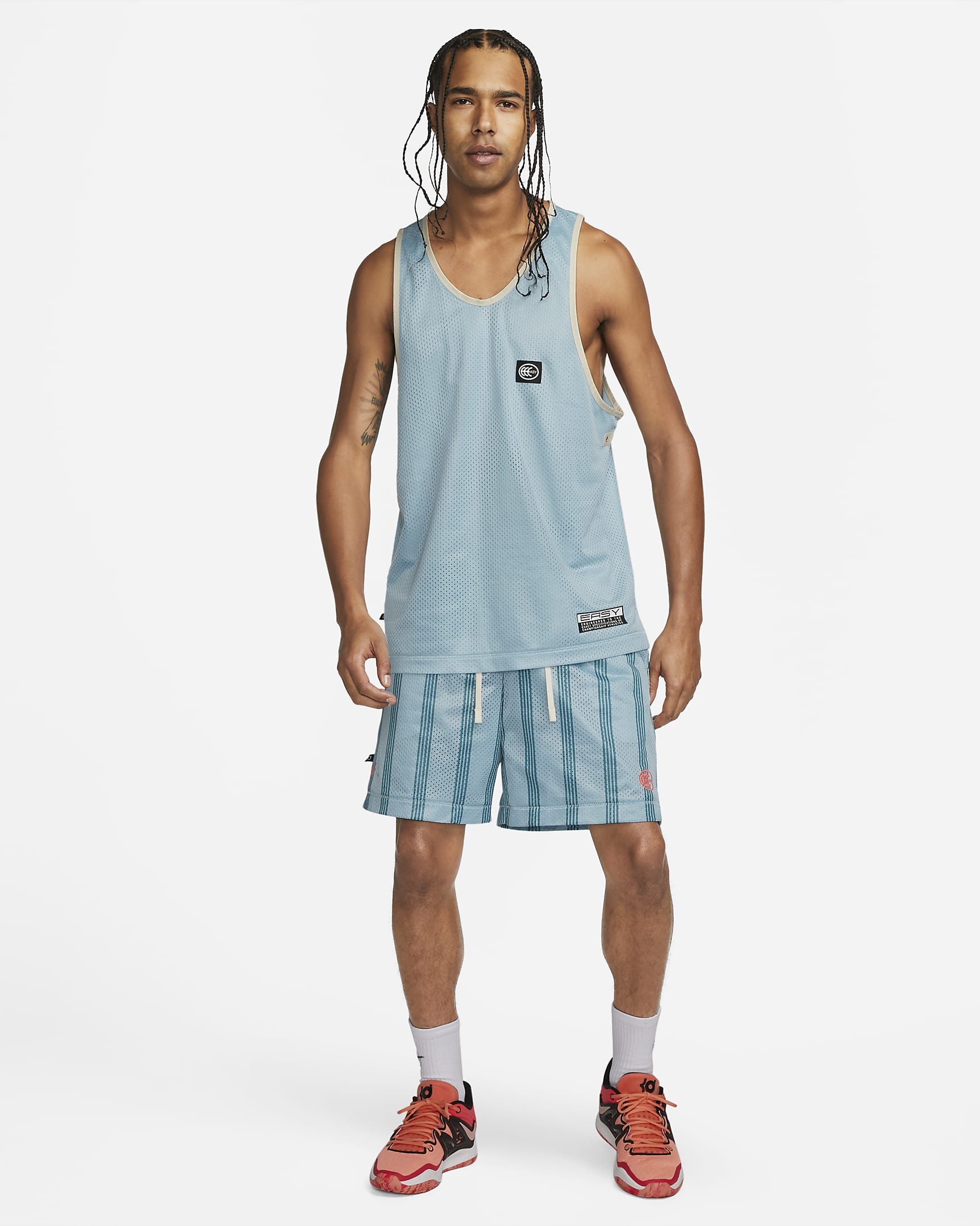 Kevin Durant Men's Nike DriFIT Mesh Basketball Jersey.