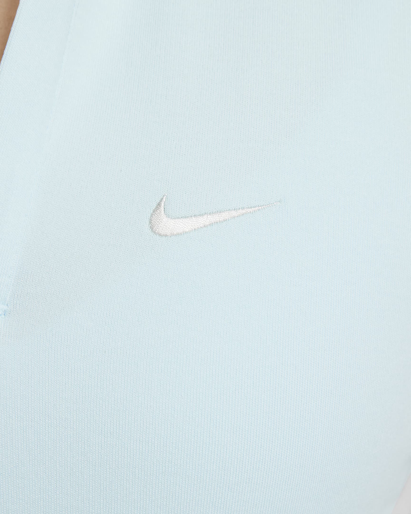 Nike Sportswear Essential Women's Short-Sleeve Polo Top - Glacier Blue/Sail