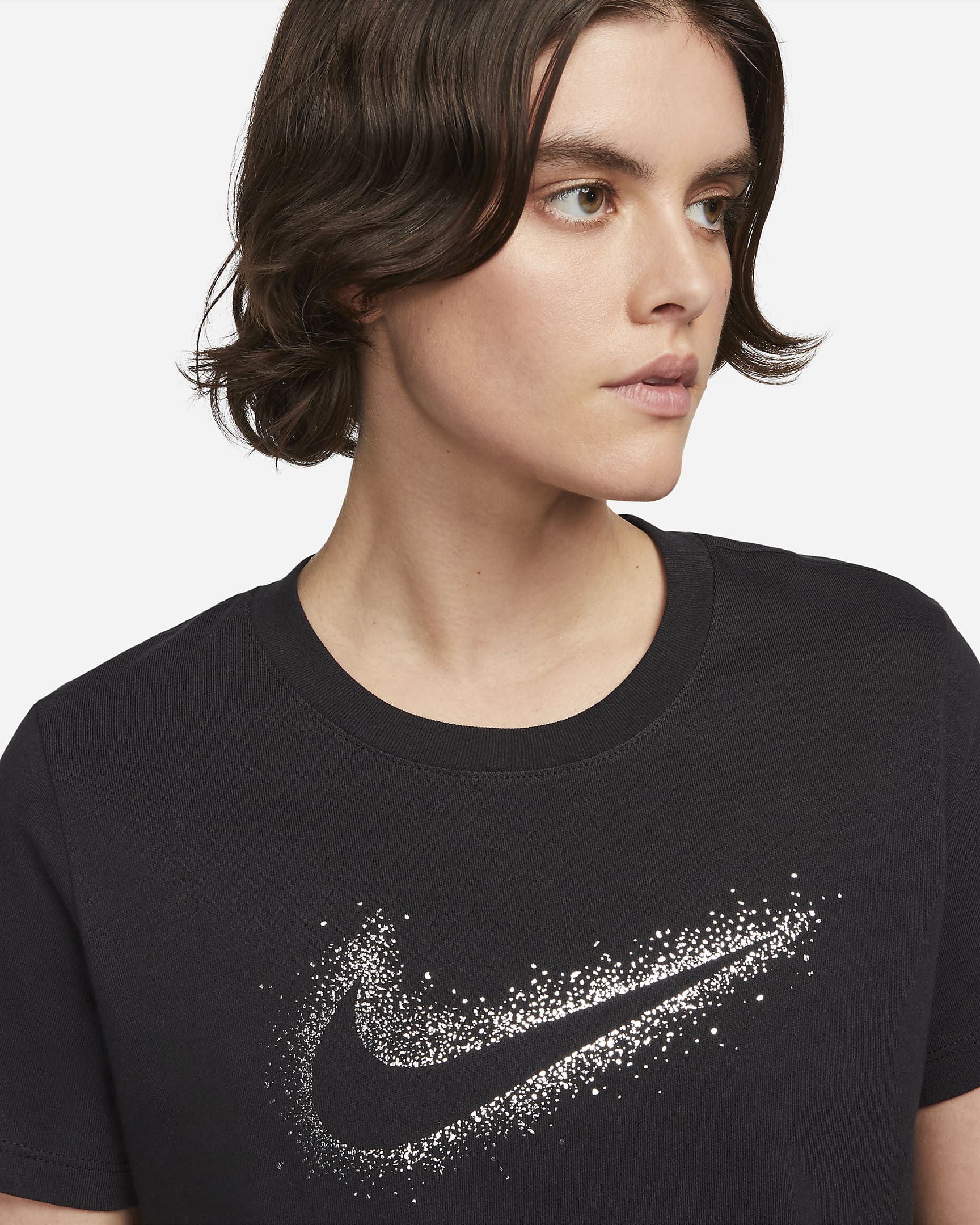 Nike Sportswear Swoosh Women's Graphic TShirt. Nike ID
