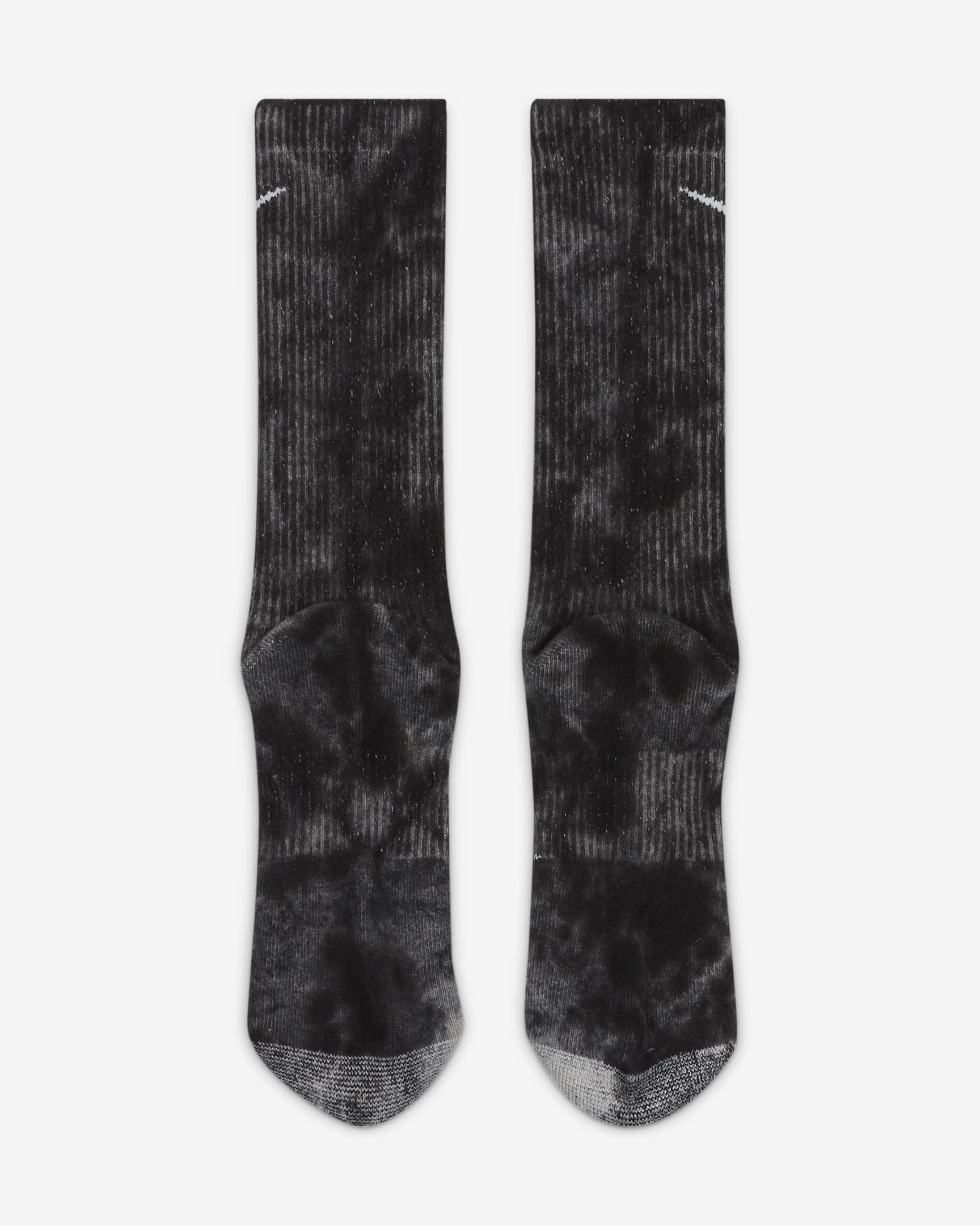 Nike Everyday Plus Cushioned Crew Socks - Black/Light Smoke Grey/White