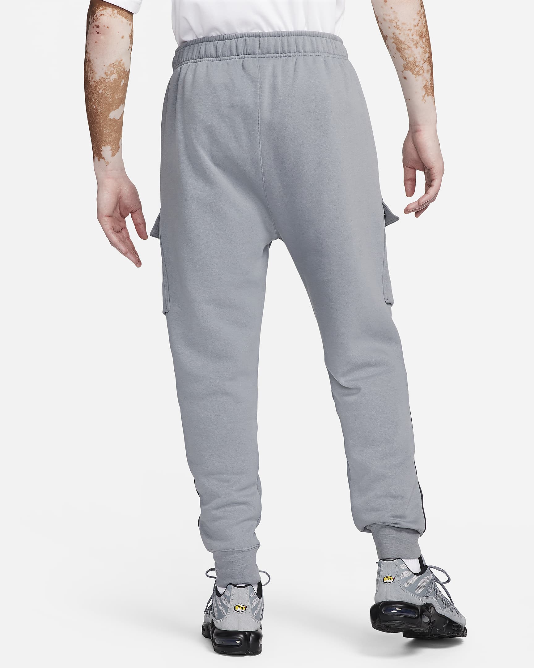 Nike Air Men's Fleece Cargo Pants - Cool Grey/Anthracite