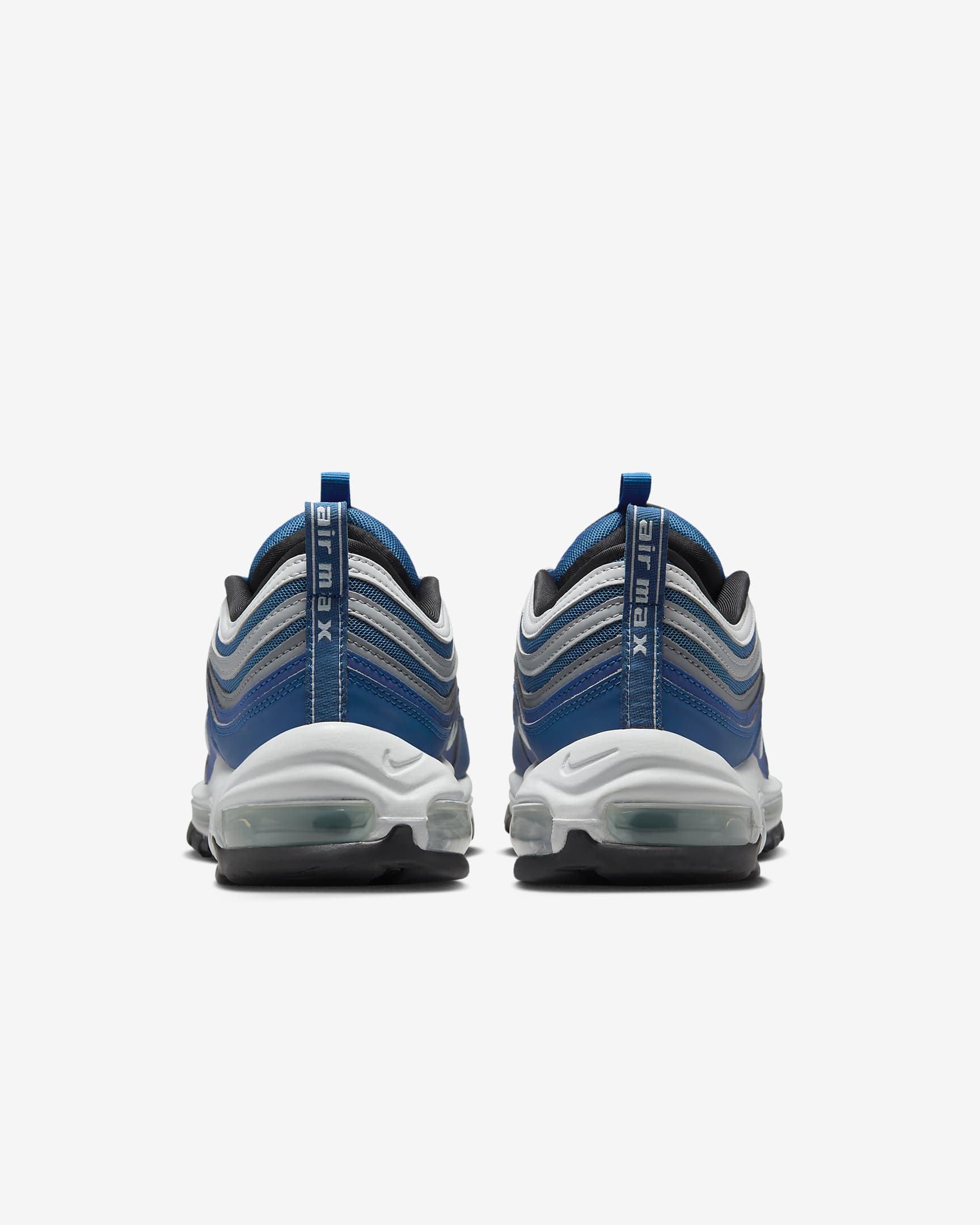 Nike Air Max 97 男鞋 - Court Blue/Pure Platinum/Wolf Grey/Glacier Blue