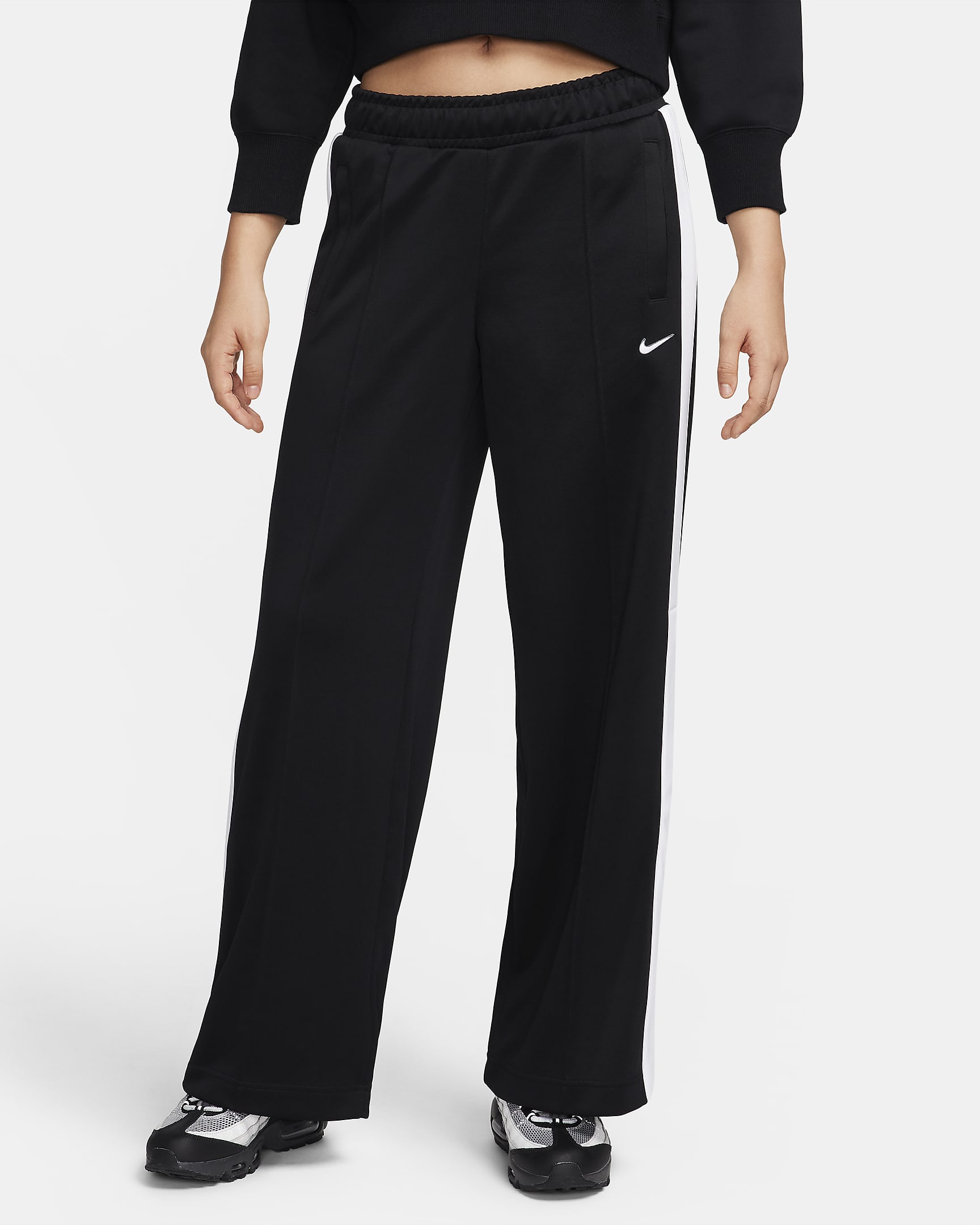 Nike Sportswear Women's Trousers - Black/White