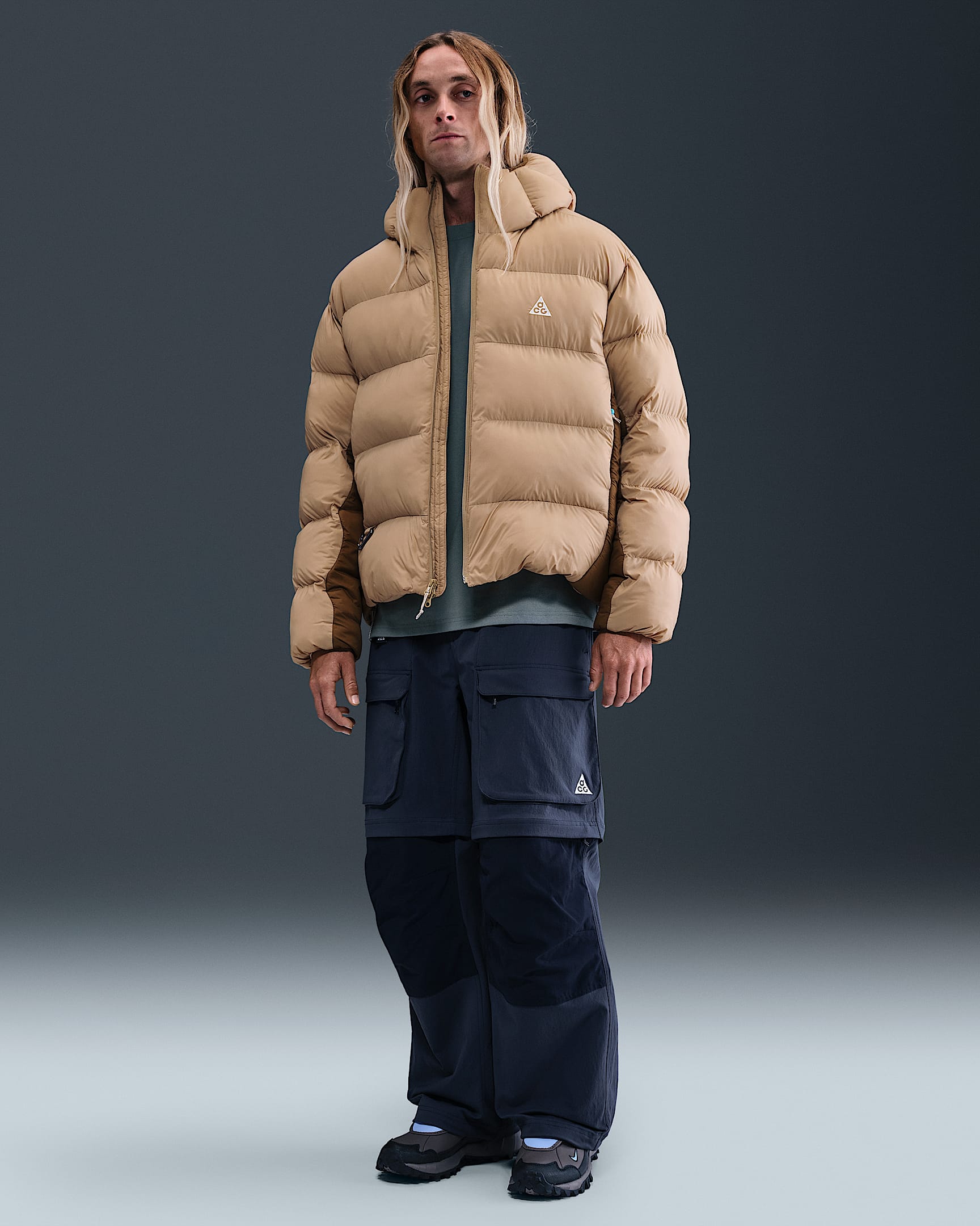 Pantaloni cargo con zip Nike ACG "Smith Summit" – Uomo - Thunder Blue/Ossidiana/Summit White