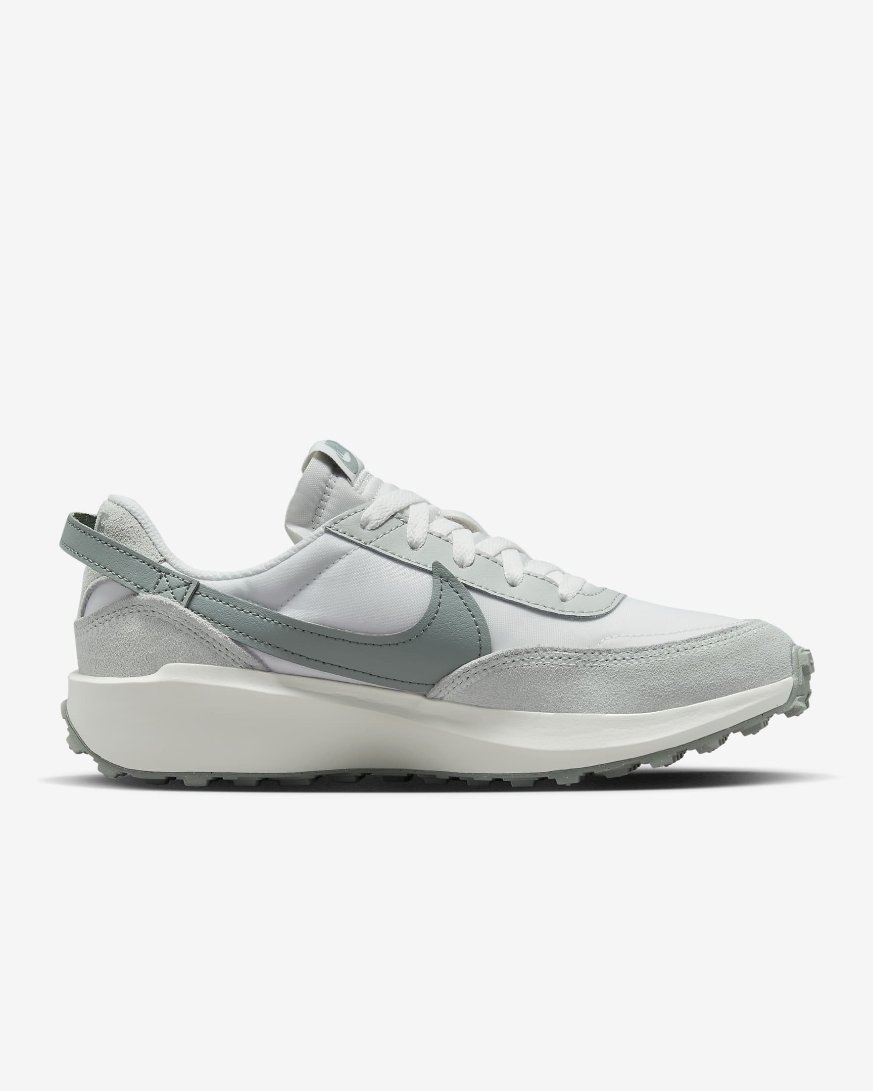 Nike Waffle Debut Women's Shoes - Summit White/Light Silver/Mica Green