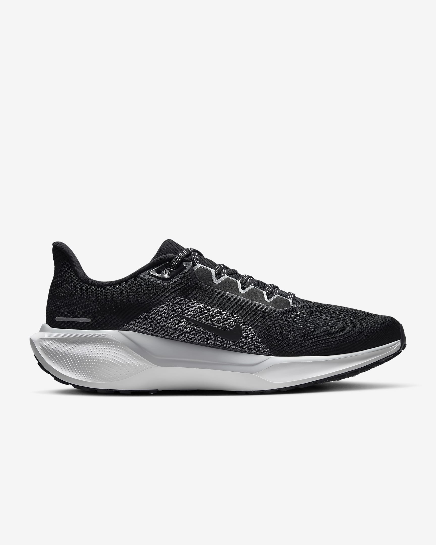 Tenis de correr en pavimento para hombre Nike Pegasus 41 NFL Las Vegas Raiders - Negro/Blanco/Plata campo/Blanco