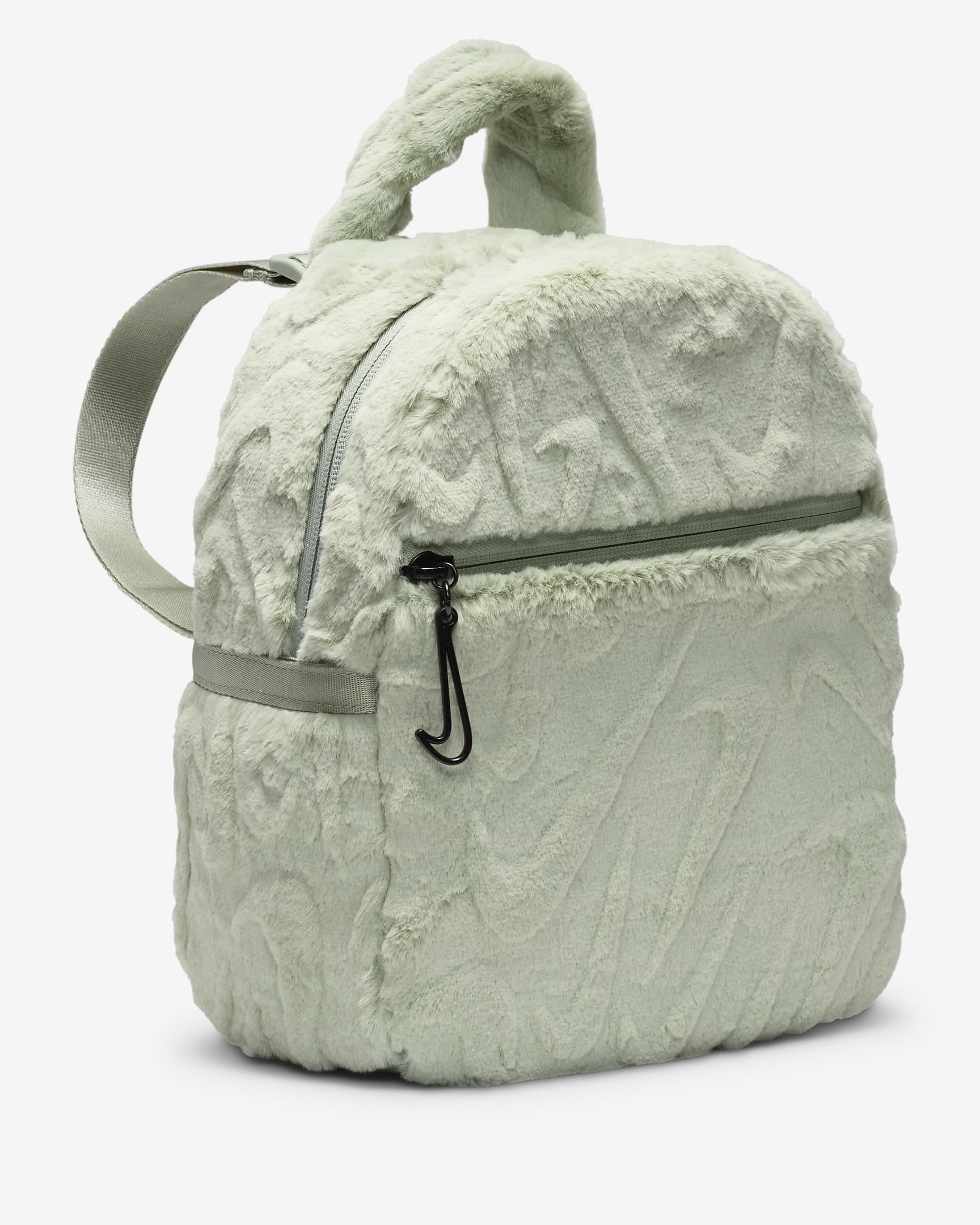 Nike Sportswear Futura 365 Mini-Rucksack aus Kunstfell (6 l) - Jade Horizon/Jade Horizon/Jade Horizon