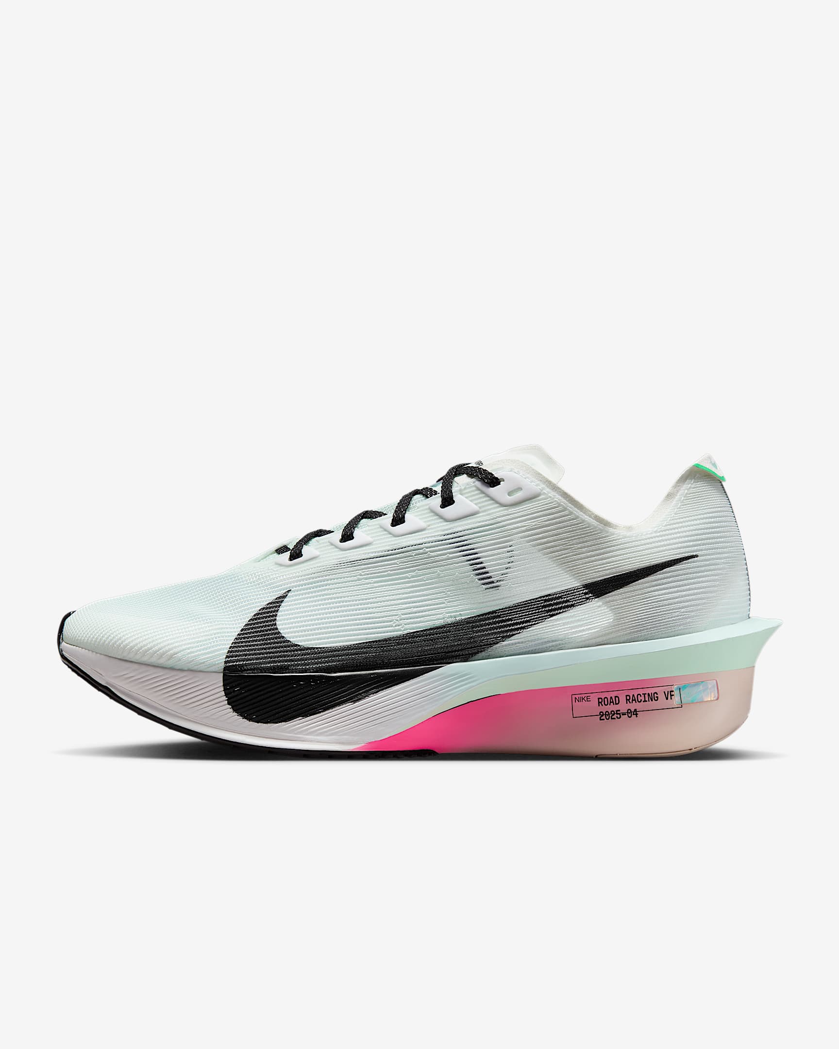 Nike Vaporfly 4 Kadın Yol Yarış Ayakkabısı - Beyaz/Hyper Pink/Mint Foam/Siyah