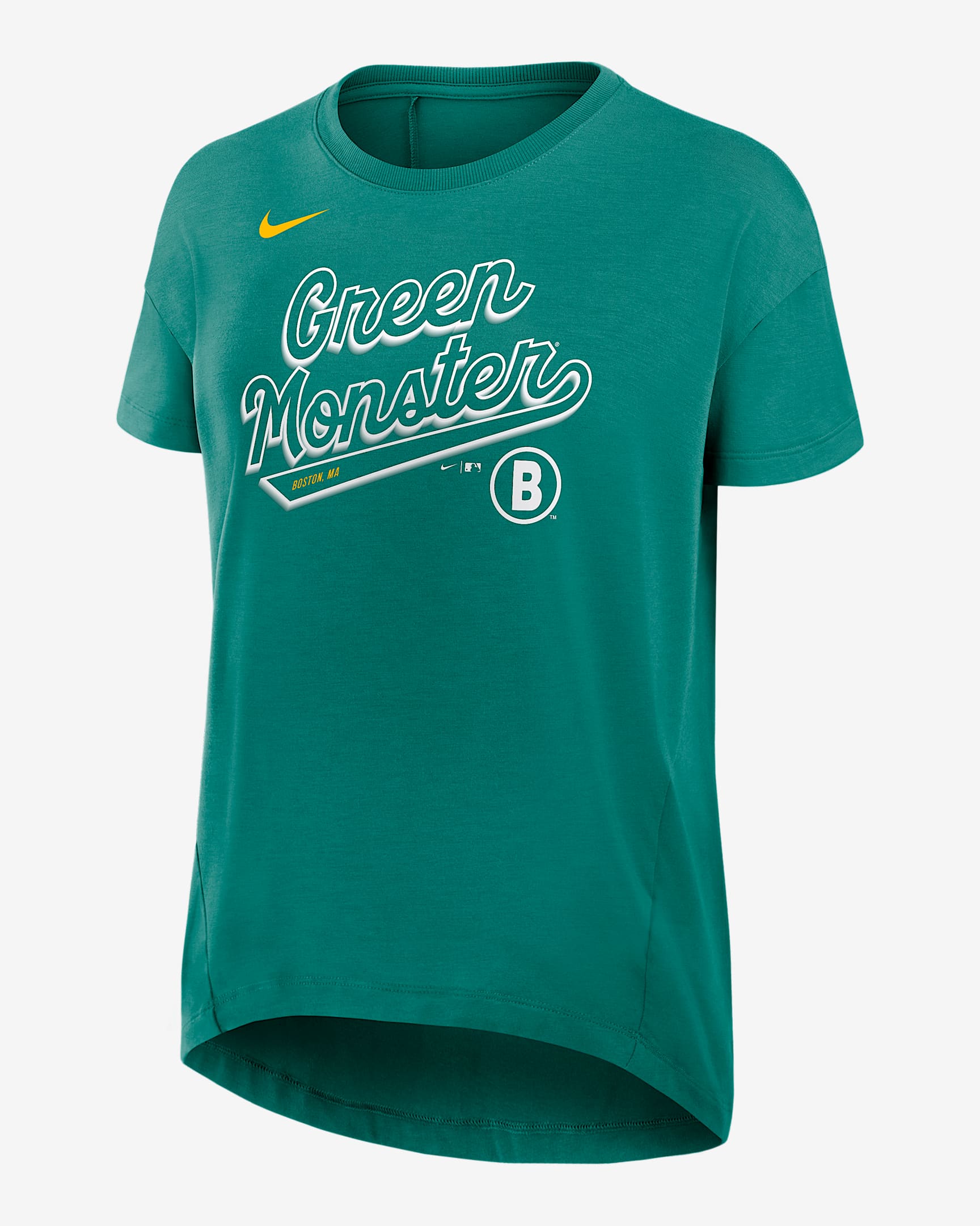 Boston Red Sox City Connect Flowy Women’s Nike Dri-FIT MLB T-Shirt - Blue