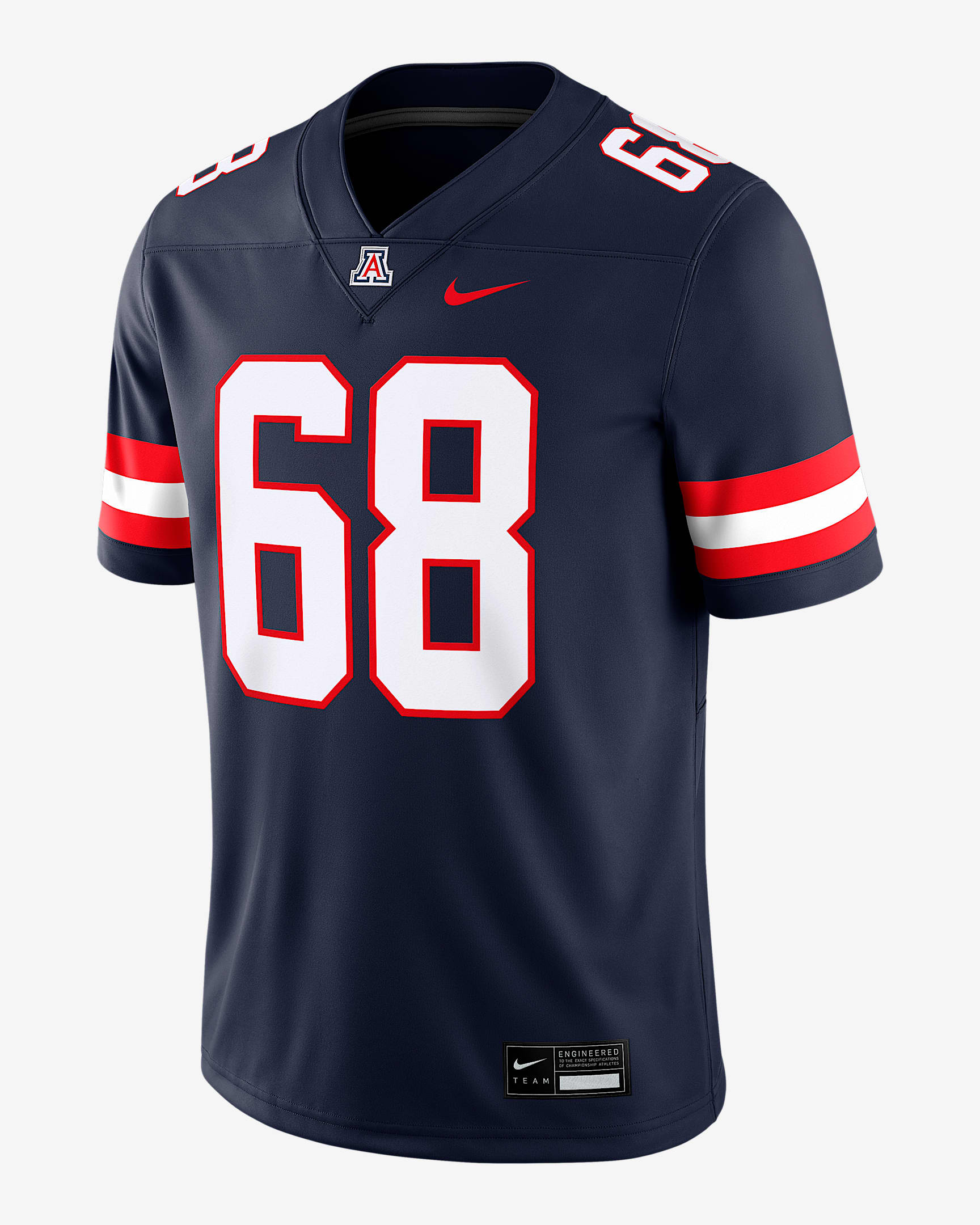 Tedy Bruschi Arizona Men’s Nike Dri-FIT College Game Jersey - Navy