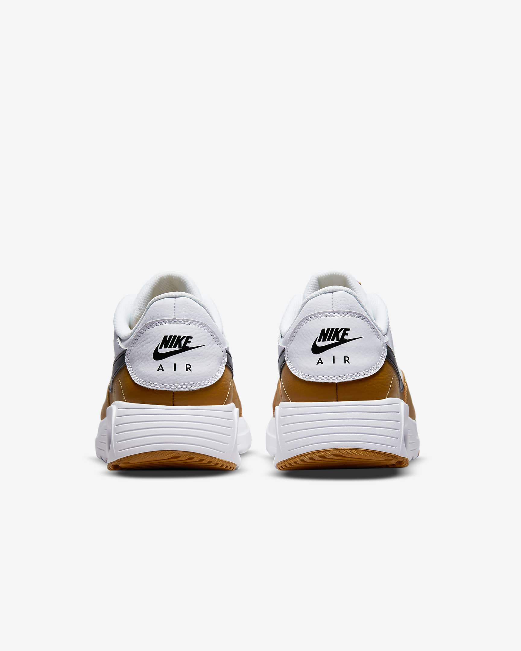 รองเท้าผู้ชาย Nike Air Max SC Leather - ขาว/Wheat/ดำ