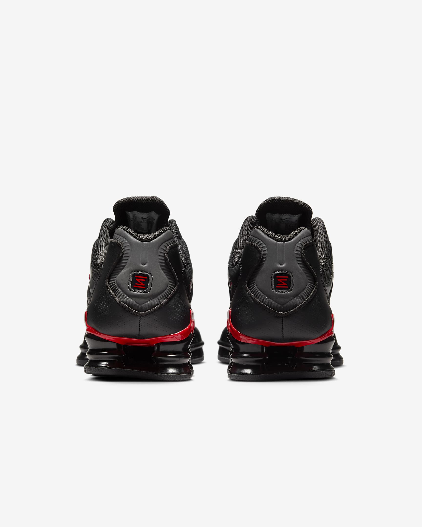 Nike Shox TL férficipő - Fekete/University Red/Metallic Silver