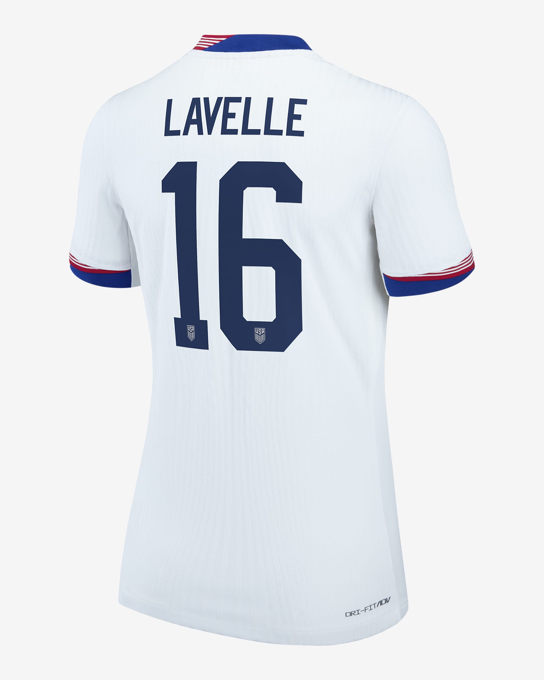 Rose Lavelle USWNT 2024 Match Home Women's Nike Dri-FIT ADV Soccer Jersey - White