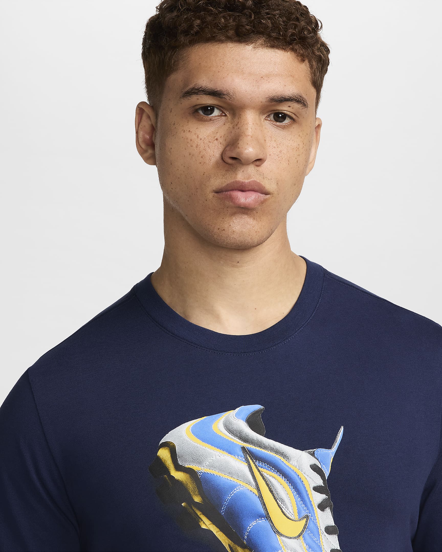 Nike Men's Soccer T-Shirt - Midnight Navy