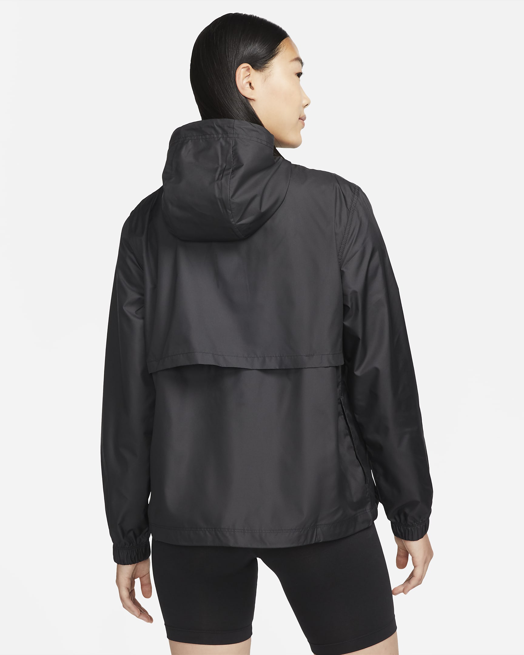 Nike Sportswear Essential Repel Women's Woven Jacket - Black/White