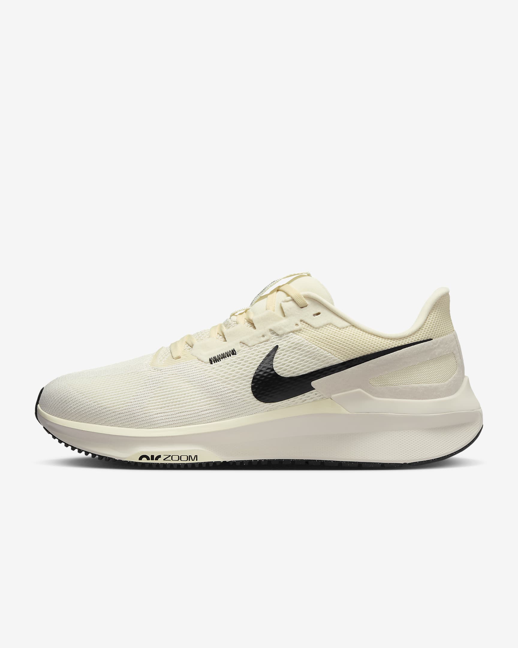 Tenis de correr en pavimento para hombre Nike Structure 25 - Leche de coco/Fantasma/Marrón verdoso claro/Negro