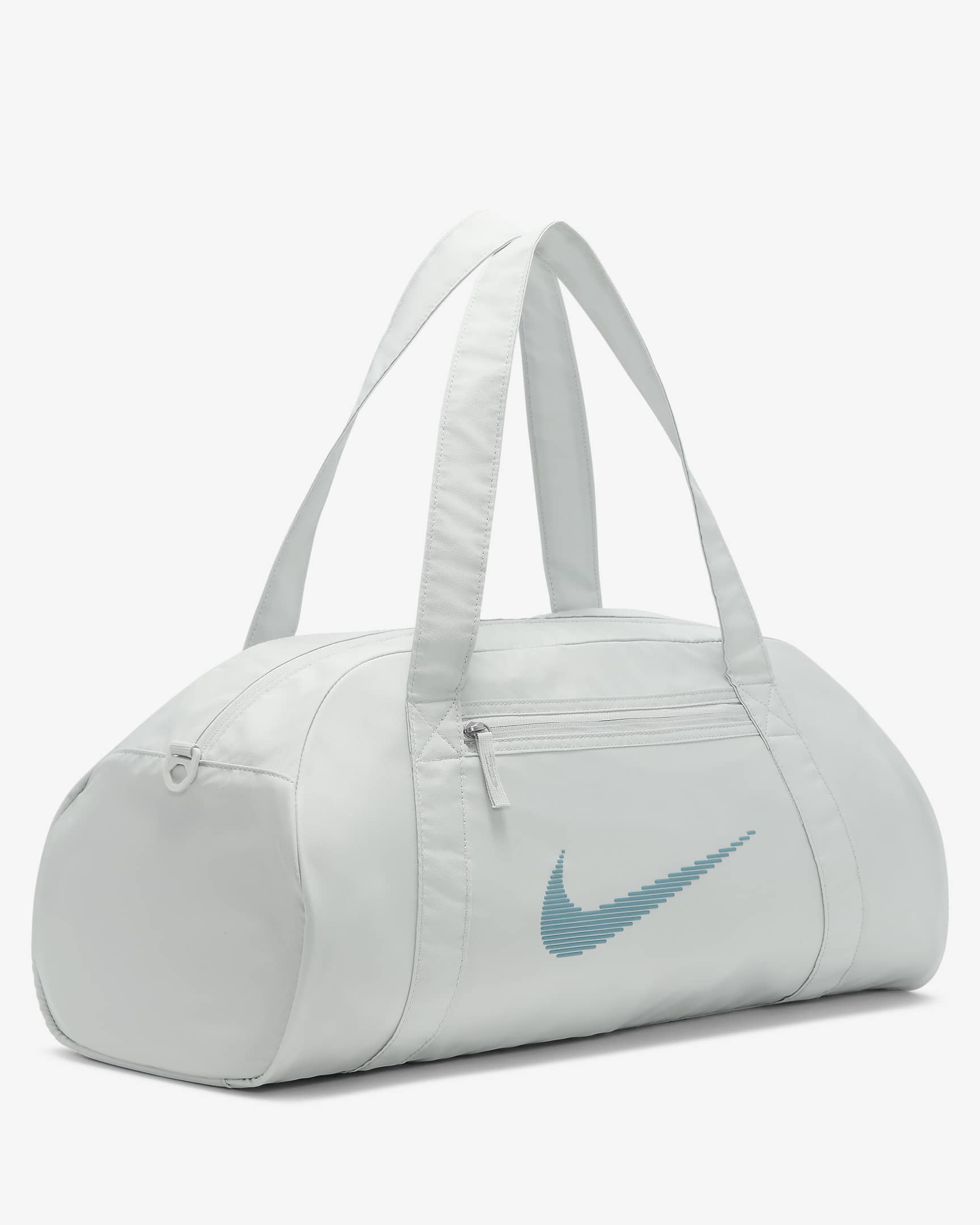 Nike Gym Club Duffel Bag (24L) - Light Silver/Light Silver/Mineral Teal