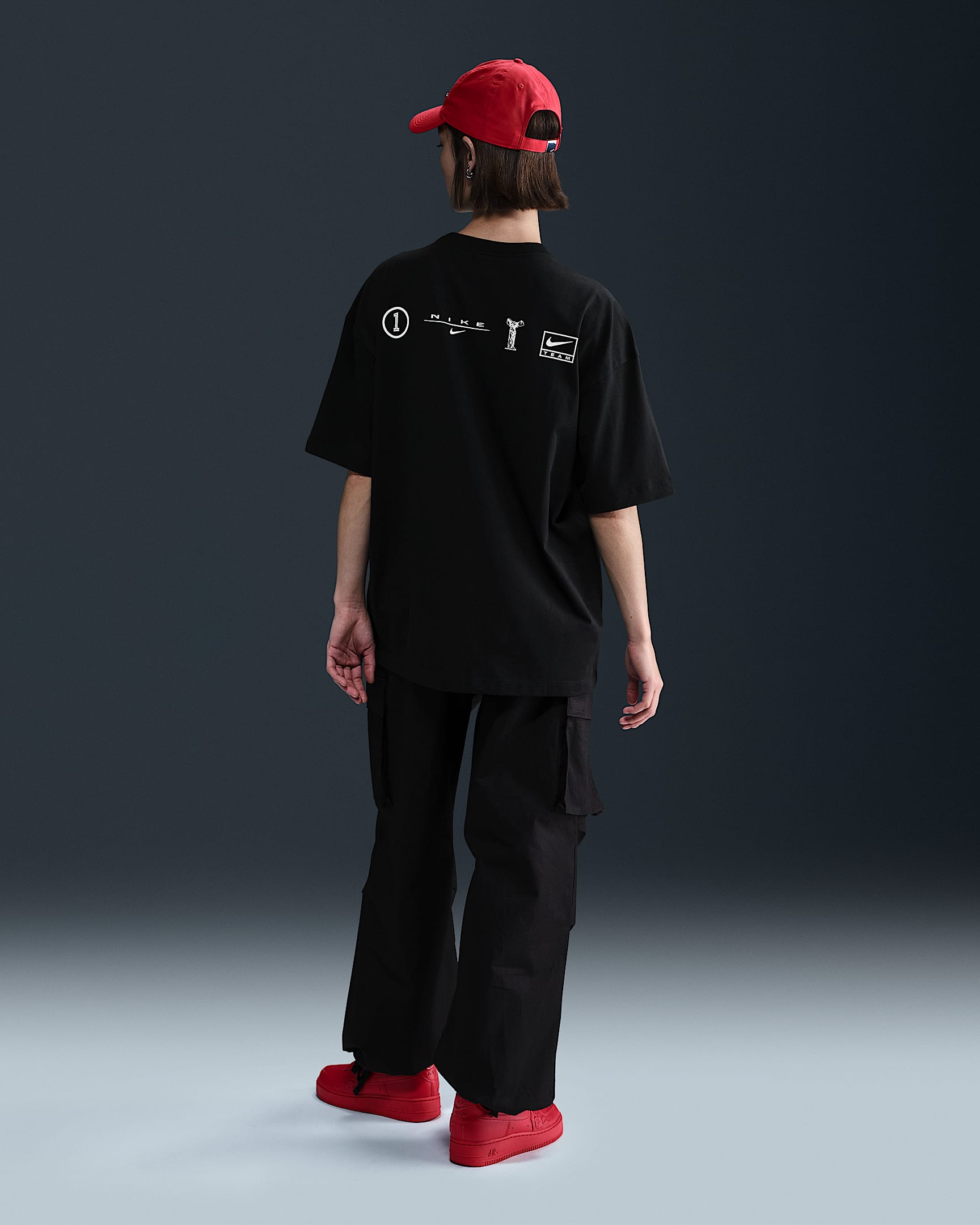 oversized nike shirt womens
