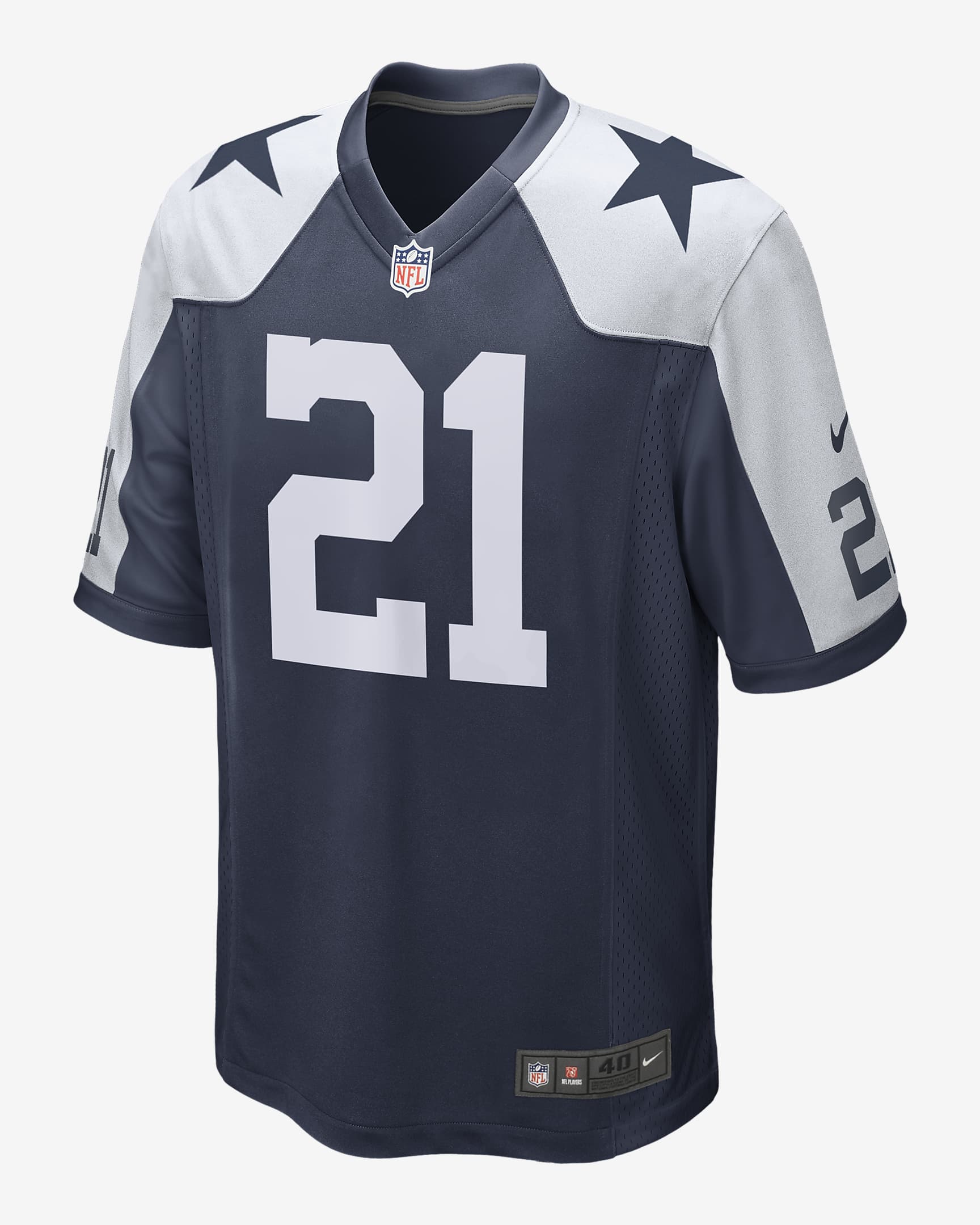 NFL Dallas Cowboys (Ezekiel Elliott) Men's Game Football Jersey. Nike.com