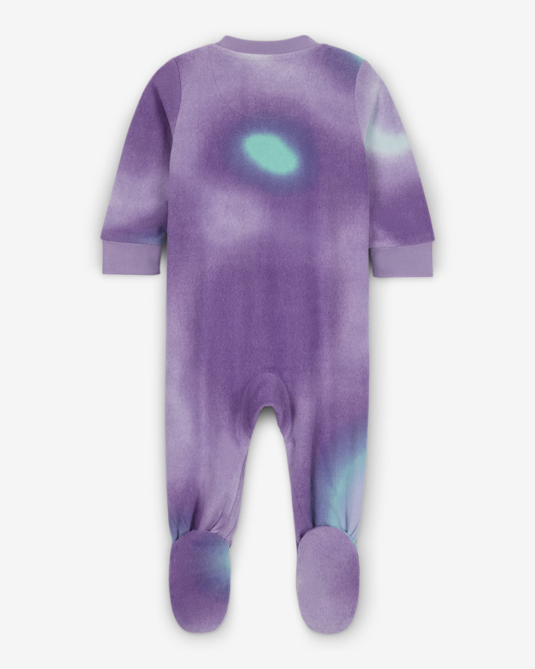 Nike Solarised Baby (0–9M) Microfleece Overalls - Black Raspberry