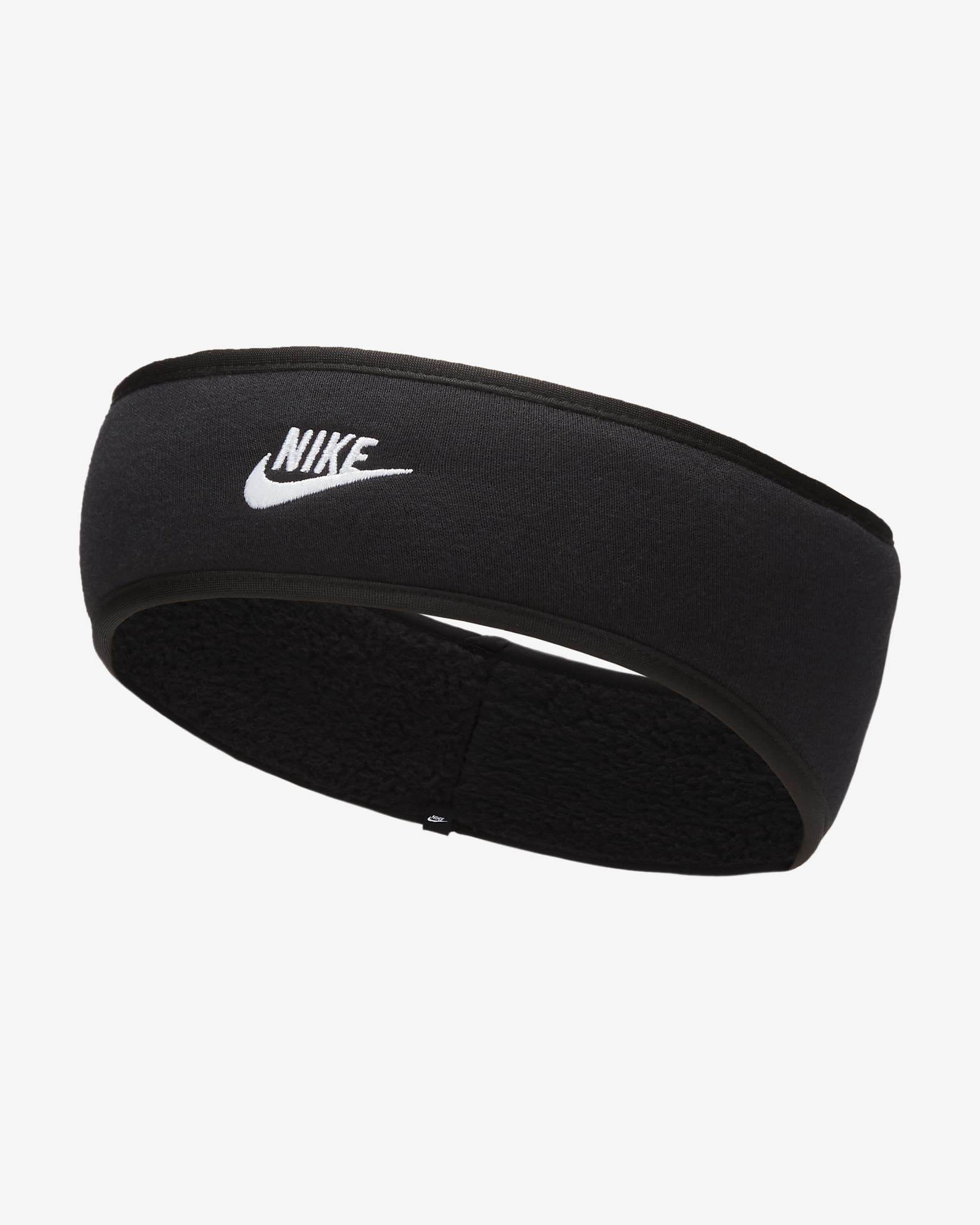 Banda para el cabello Nike Club Fleece - Negro