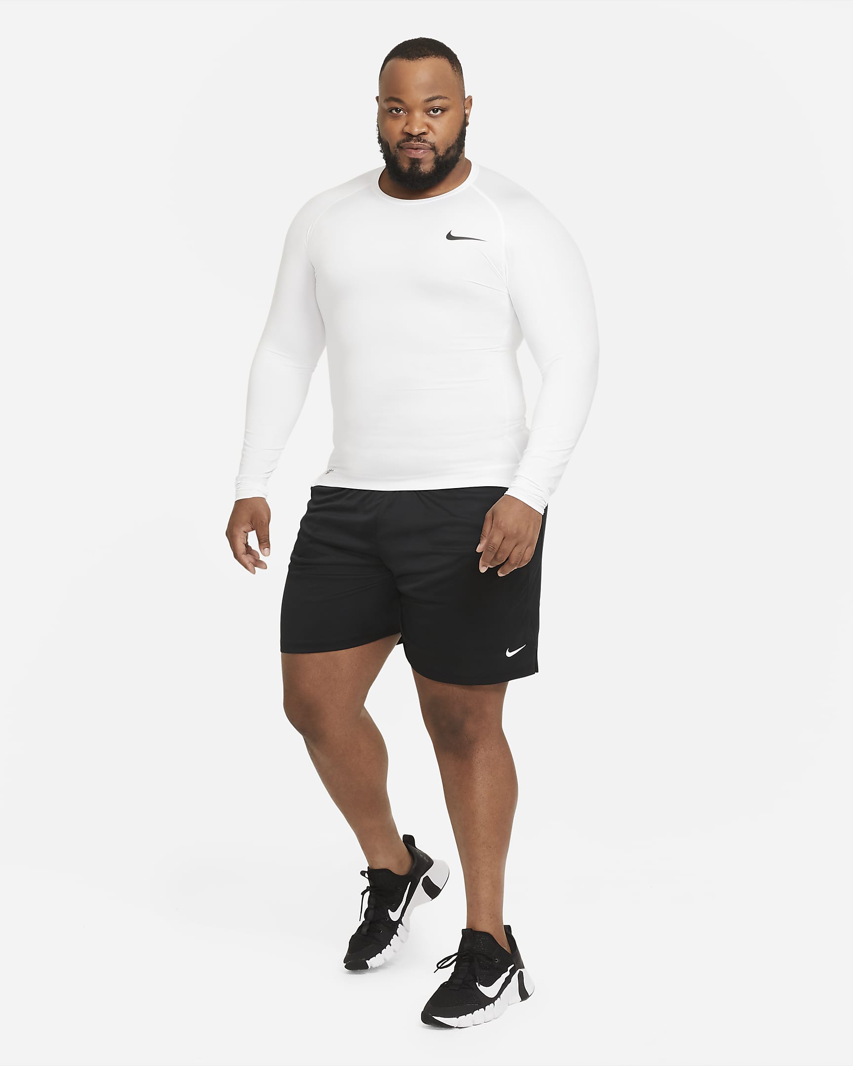 Nike Pro Men's Tight Fit Long-Sleeve Top. Nike.com