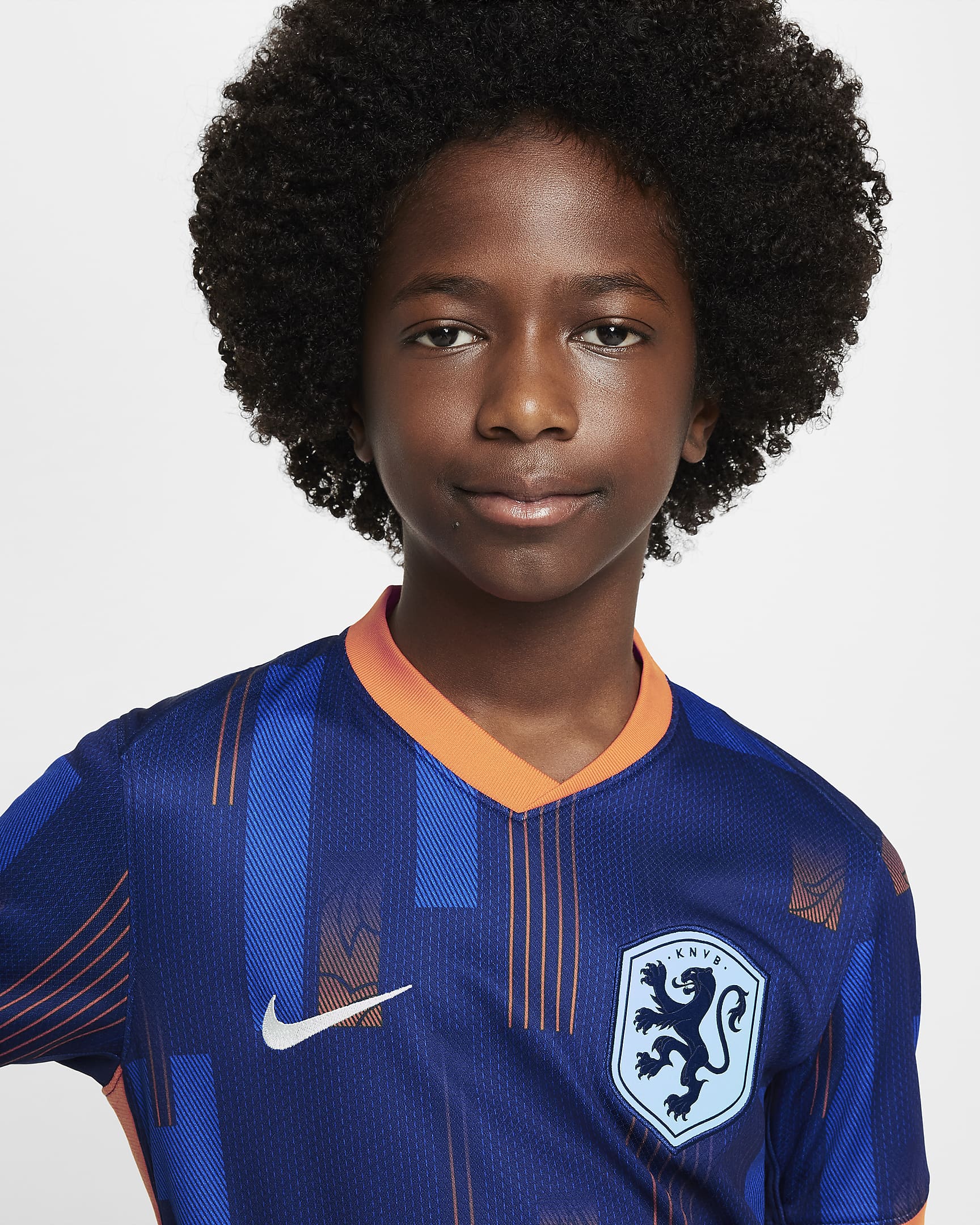 Netherlands (Women's Team) 2024/25 Stadium Away Older Kids' Nike Dri ...