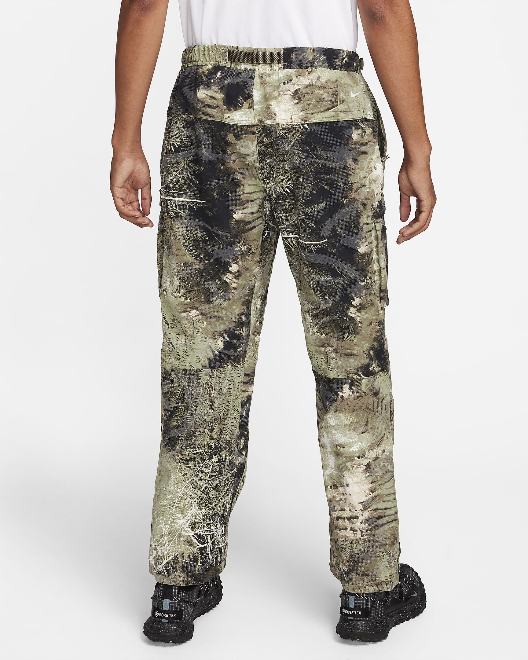 Pants cargo con estampado en toda la prenda para hombre Nike ACG "Smith Summit" - Verde aceite/Oliva medio