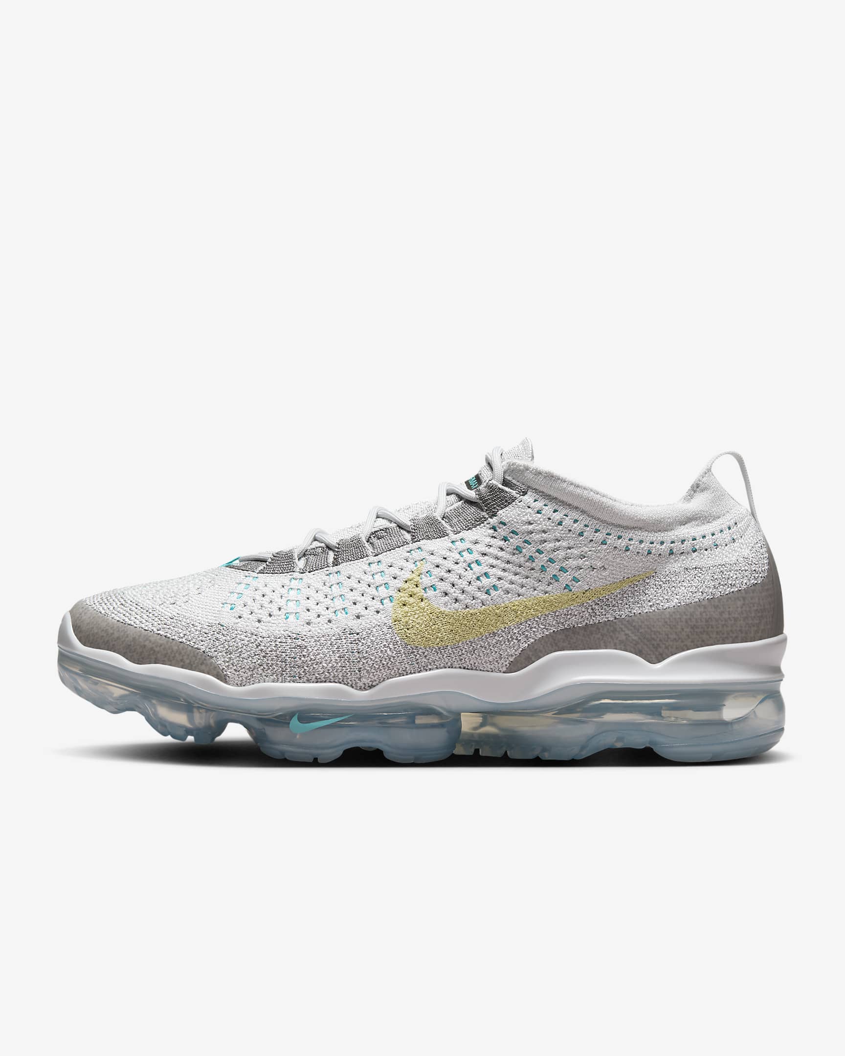 Nike Air VaporMax 2023 Flyknit Men's Shoes - Photon Dust/Flat Pewter/Dusty Cactus/Life Lime