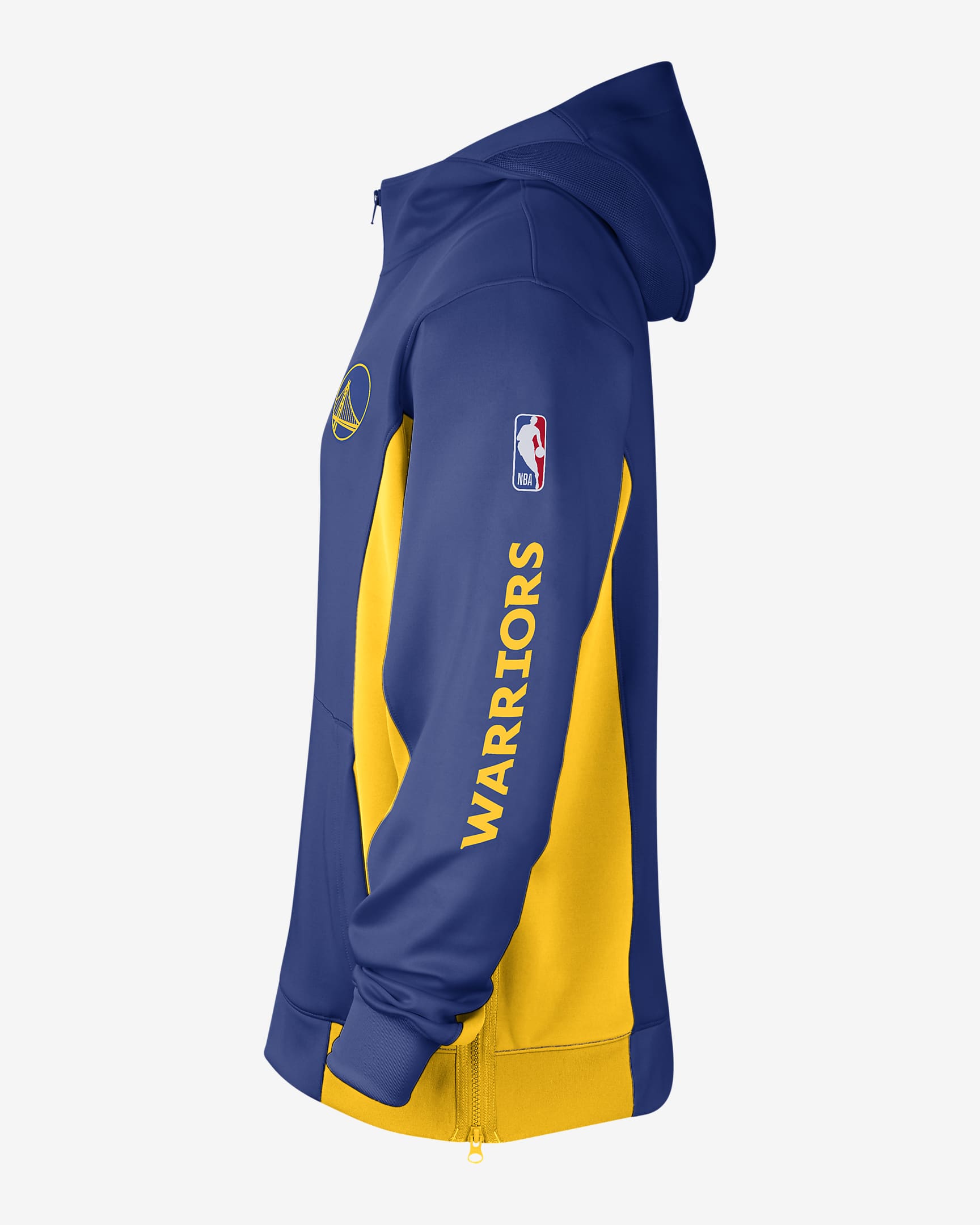 Golden State Warriors Showtime Nike Dri-FIT NBA-Hoodie mit durchgehendem Reißverschluss für ...