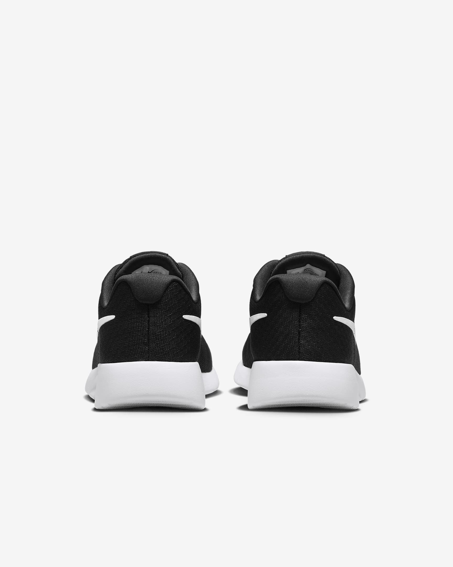 Nike Tanjun EasyOn Older Kids' Shoes - Black/White/White