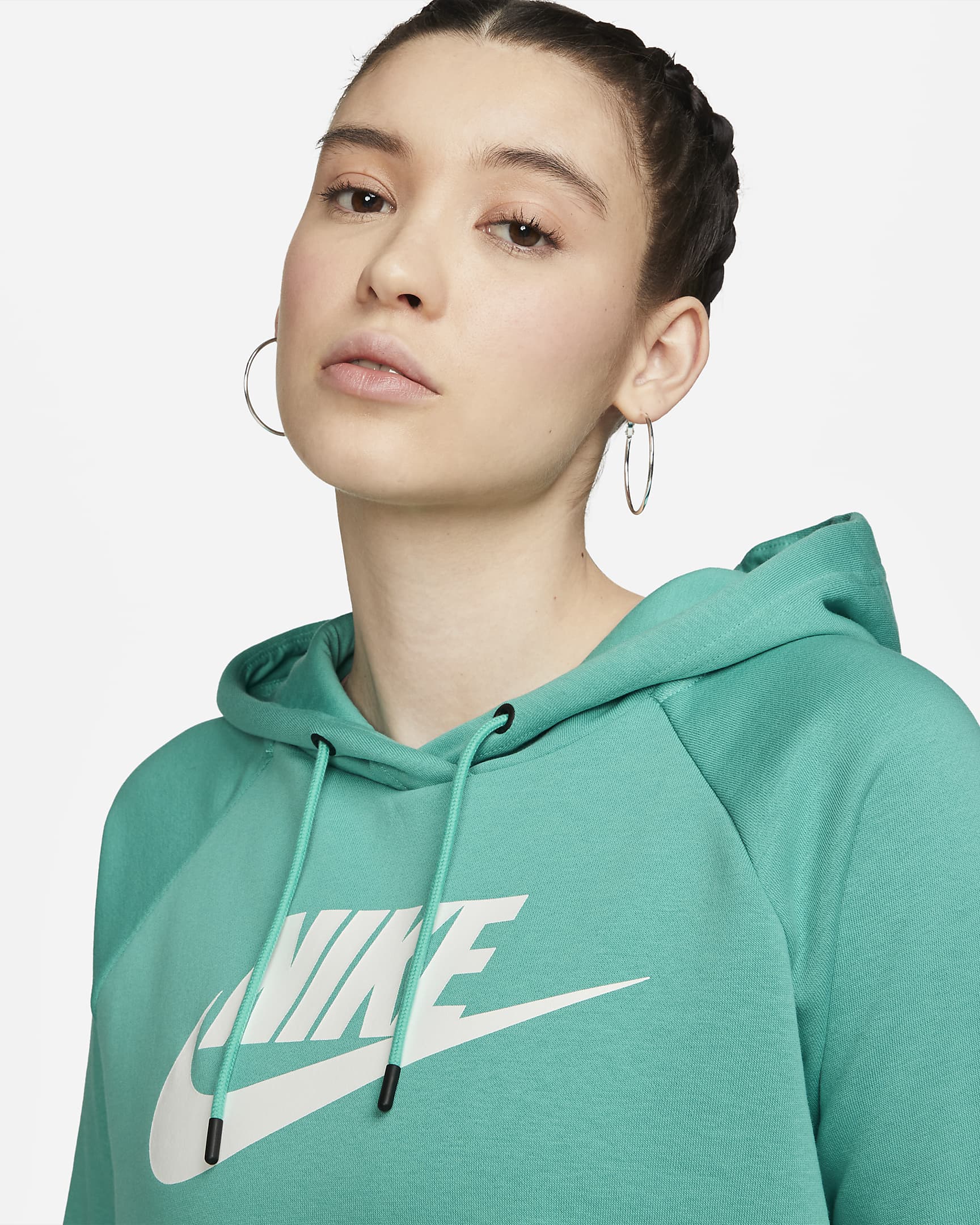 Nike Sportswear Essential Women's Fleece Pullover Hoodie. Nike.com