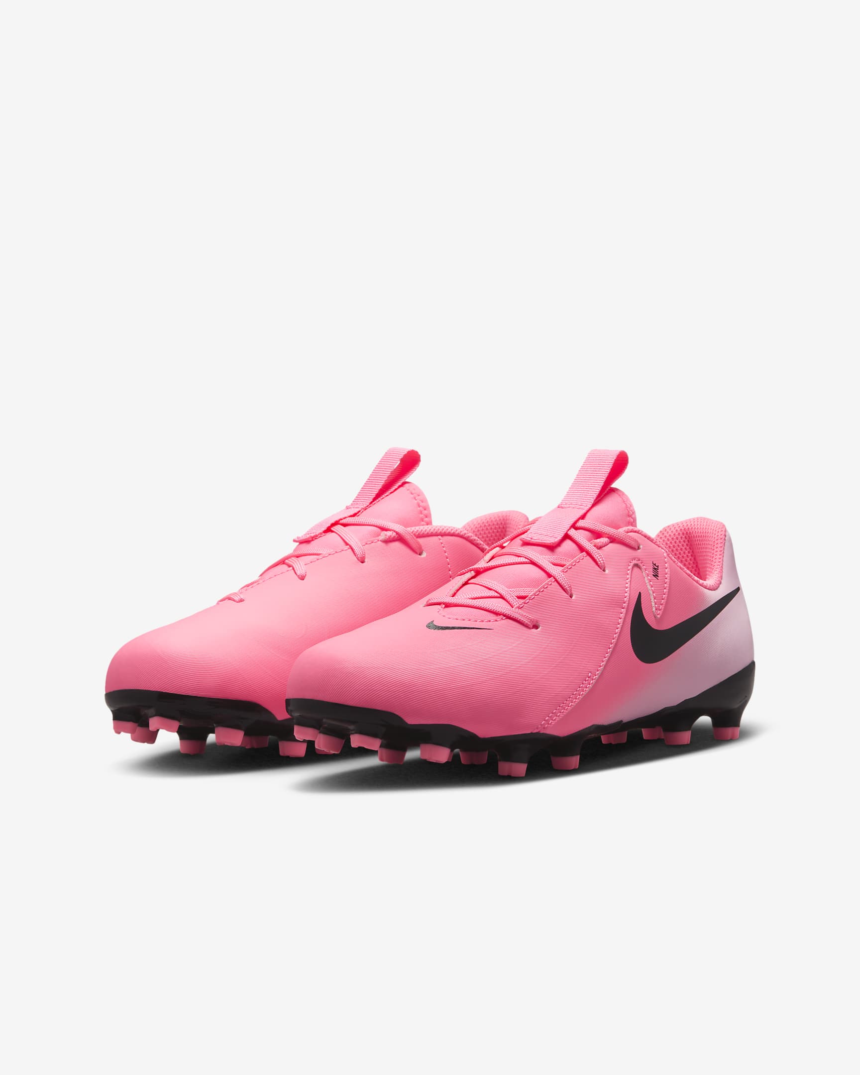 Scarpa da calcio a taglio basso MG Nike Jr. Phantom GX 2 Academy – Bambino/a | Ragazzo/a - Sunset Pulse/Nero