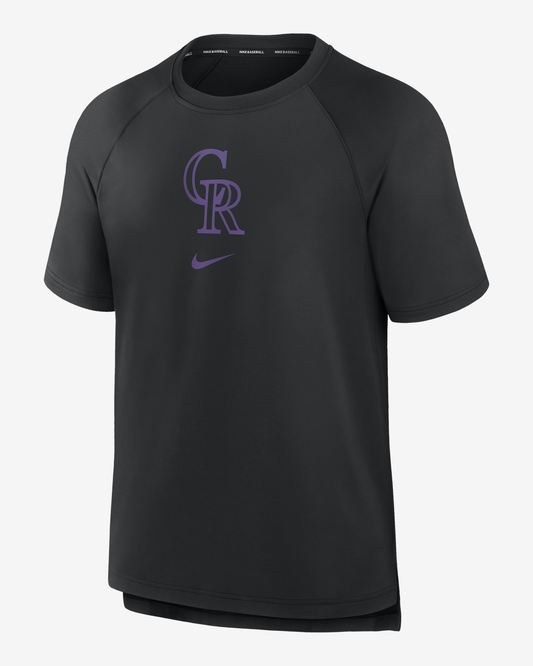 Colorado Rockies Authentic Collection Pregame Men's Nike Dri-FIT MLB T-Shirt - Black