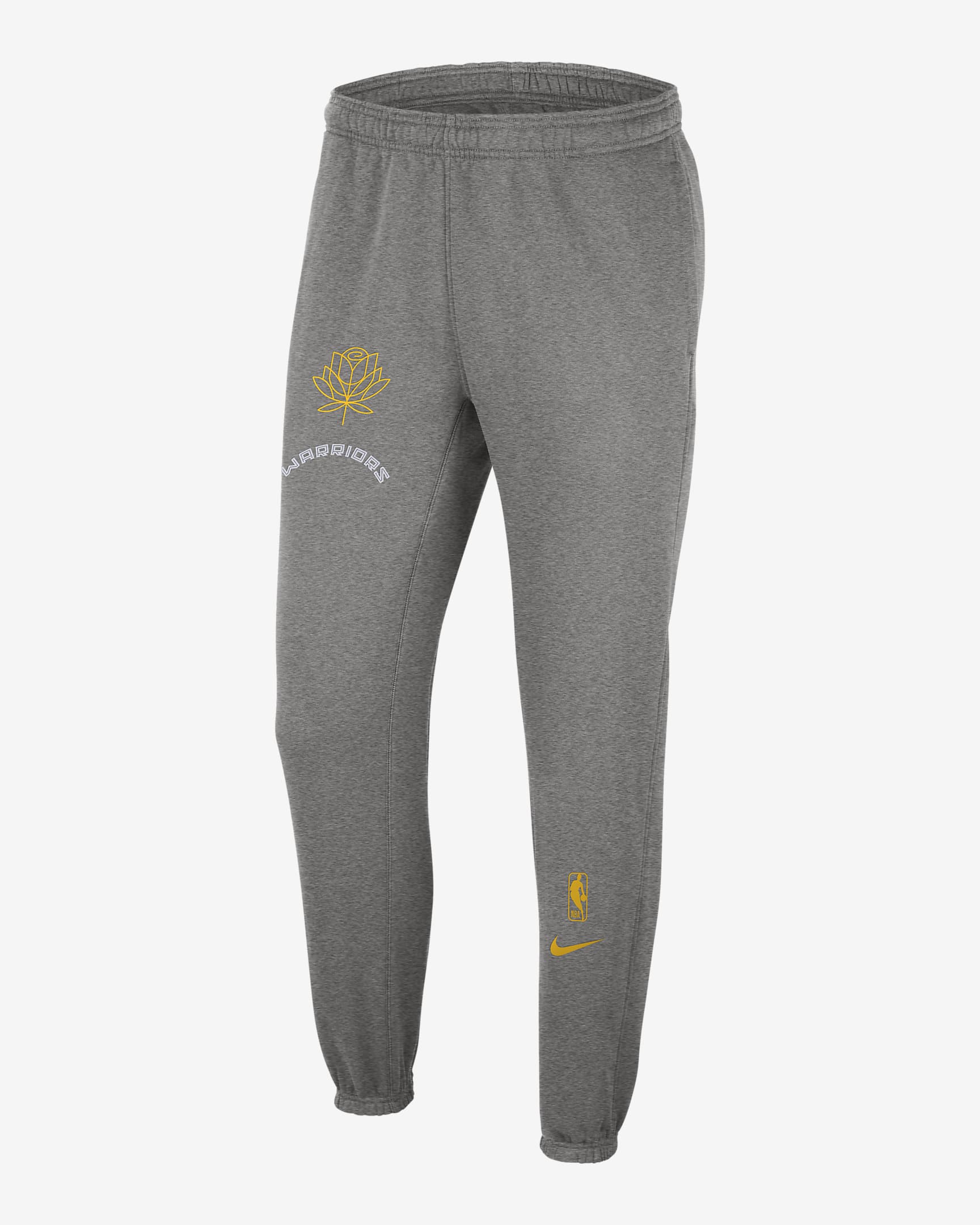 Pantalones Nike NBA de tejido Fleece para hombre Golden State Warriors ...