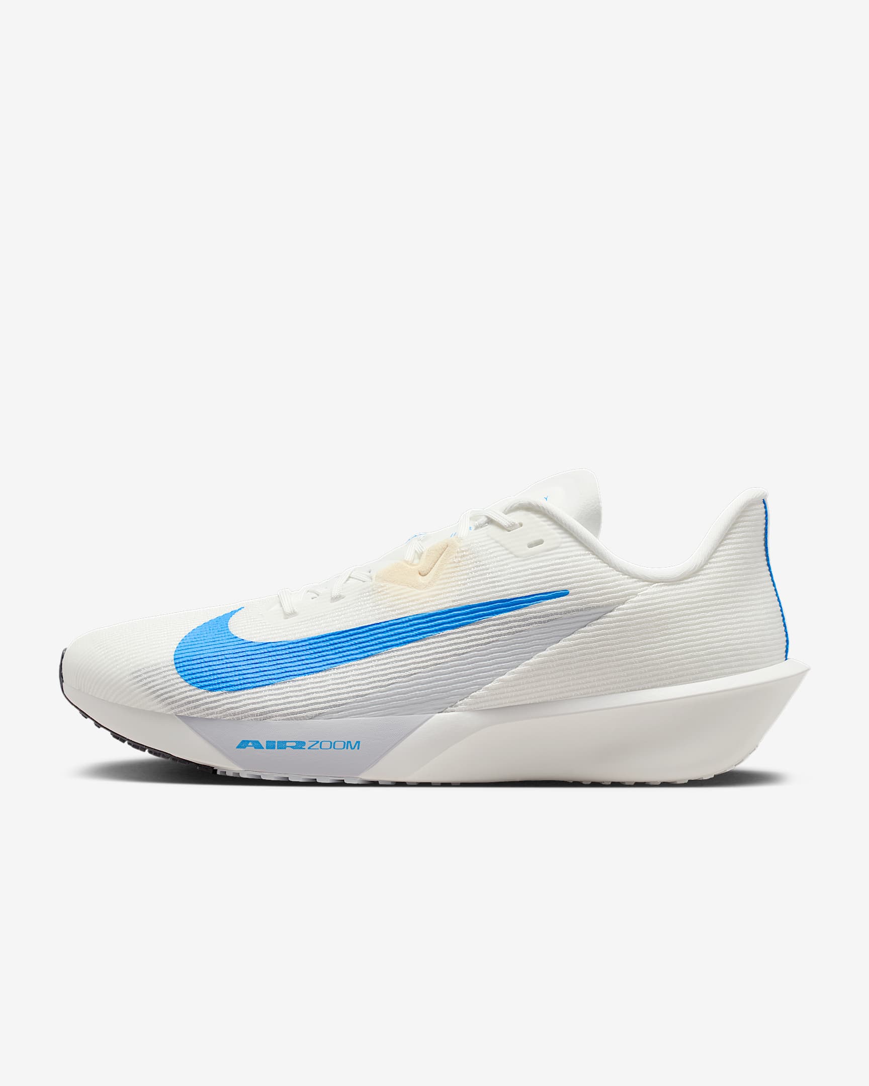 Nike Zoom Rival Fly 4 Men's Road Racing Shoes - Summit White/Obsidian/Pure Platinum/Blue Hero