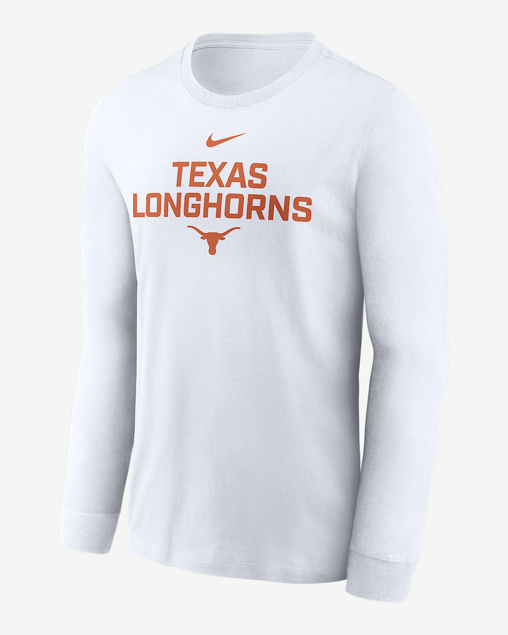 Texas Sideline Men's Nike Dri-FIT College Long-Sleeve T-Shirt - White