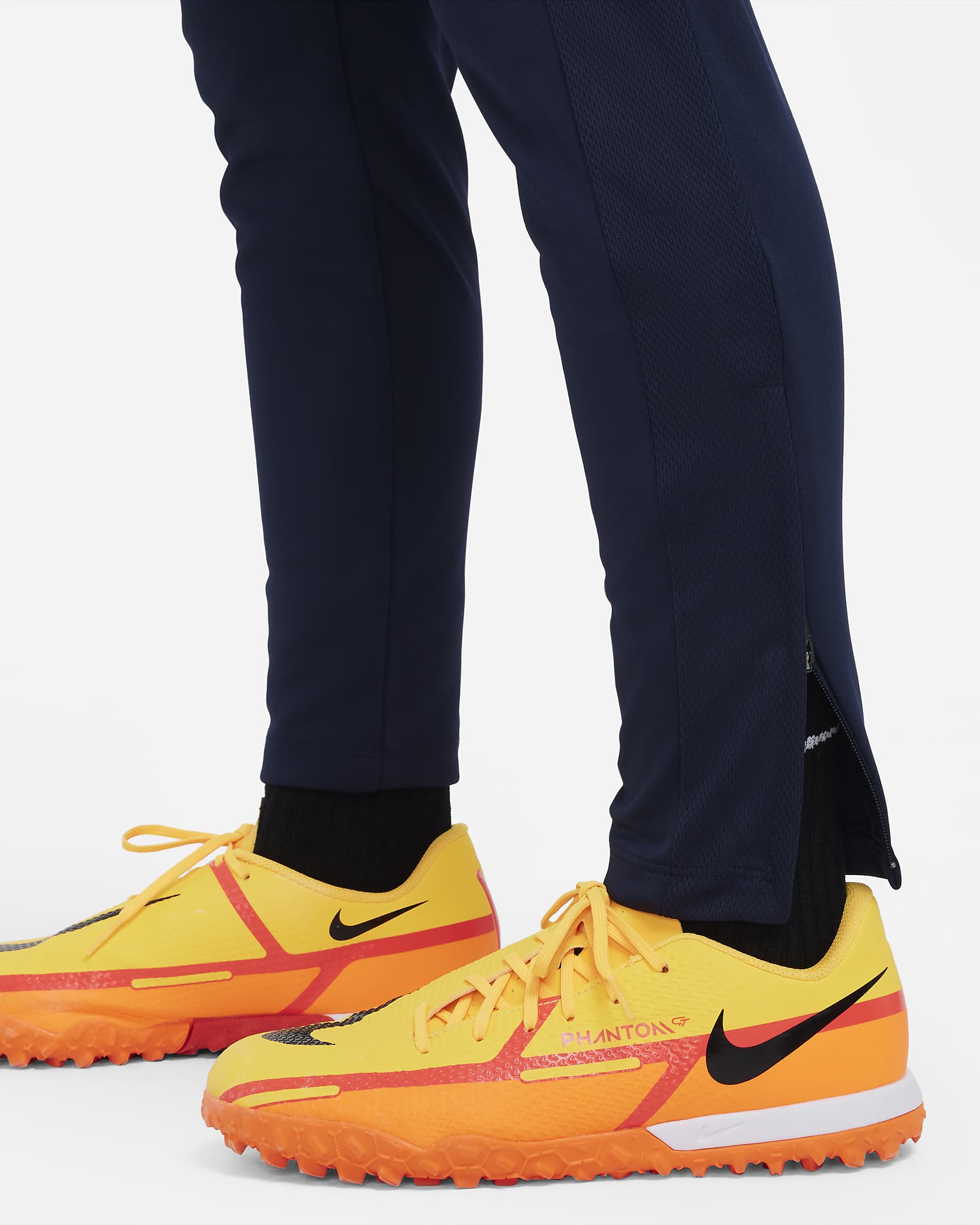 Nike Dri-FIT Academy23 Pantalons de futbol - Nen/a - Obsidian/Obsidian/Obsidian/Blanc