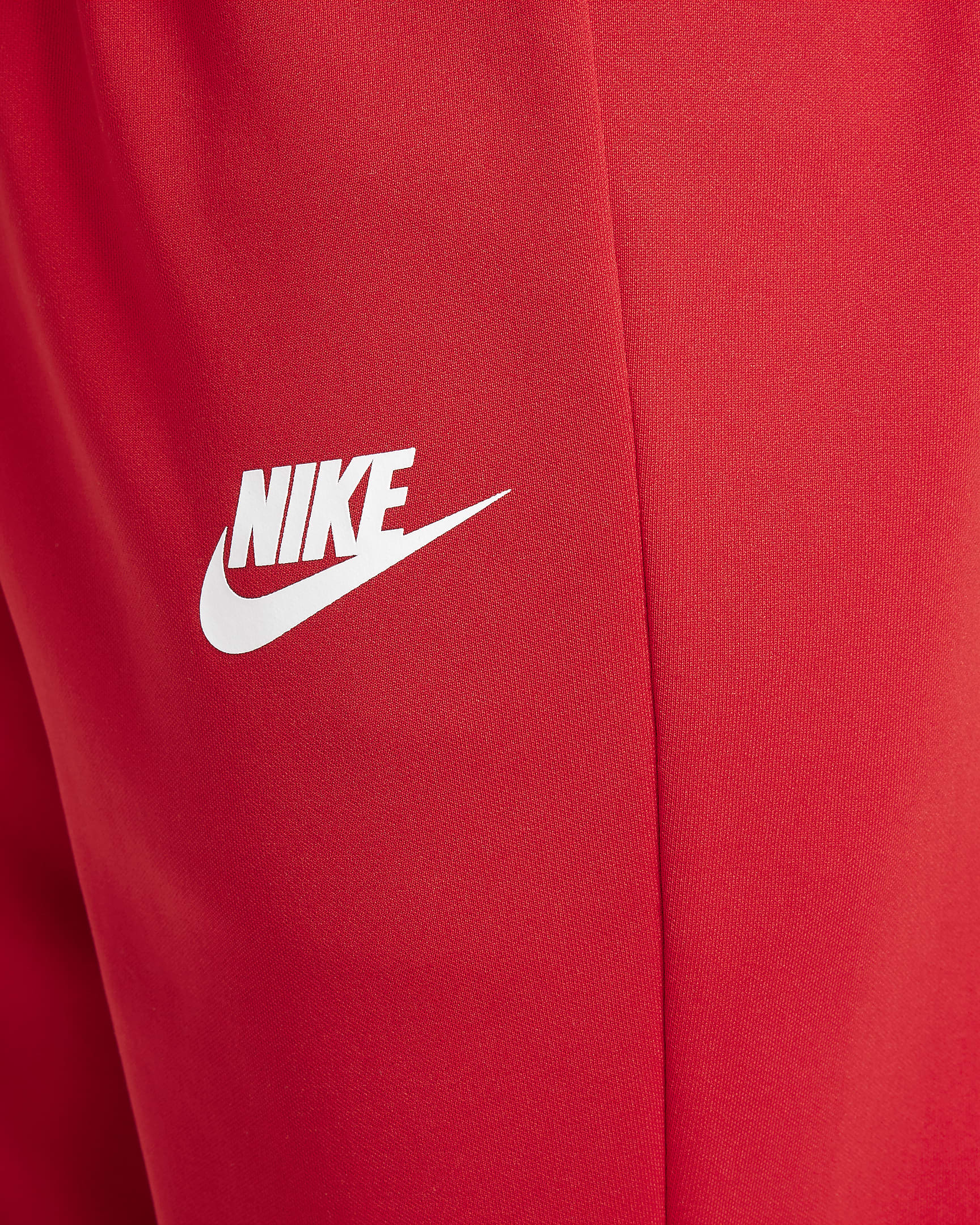 Nike Sportswear tracksuit til store barn - University Red/University Red/Hvit