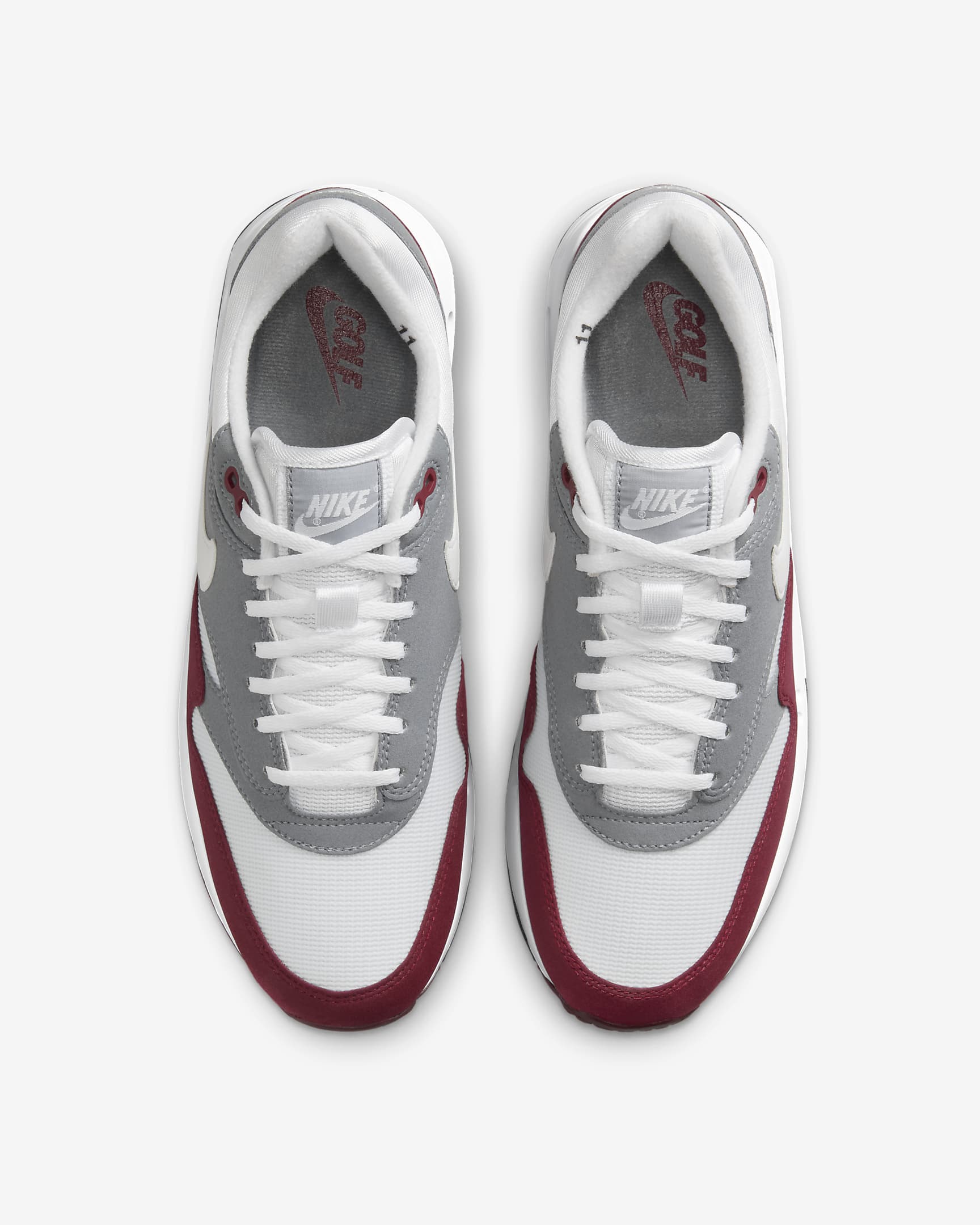 Nike Air Max 1 '86 OG G Men's Golf Shoes - Team Red/Cool Grey/Black/White