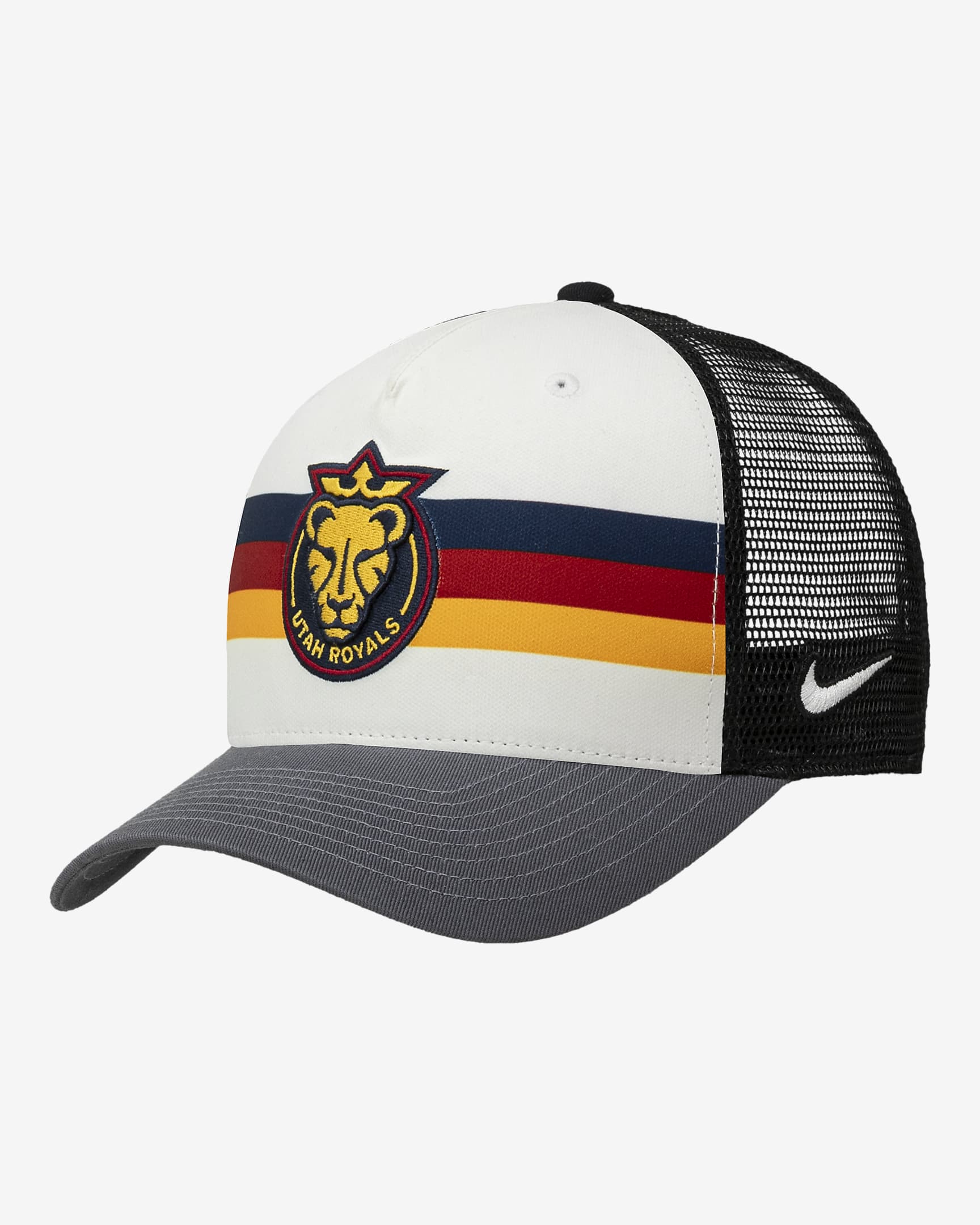 Gorra de rejilla Nike NWSL Utah Royals FC - Negro