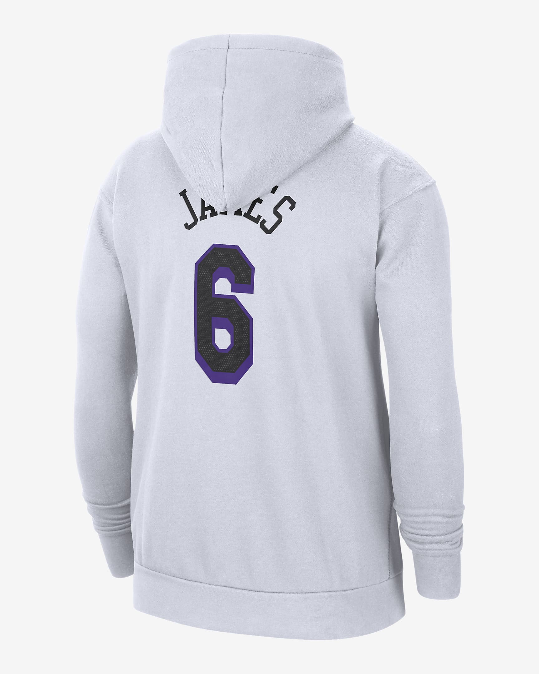 Los Angeles Lakers City Edition Men's Nike NBA Fleece Pullover Hoodie. Nike AT